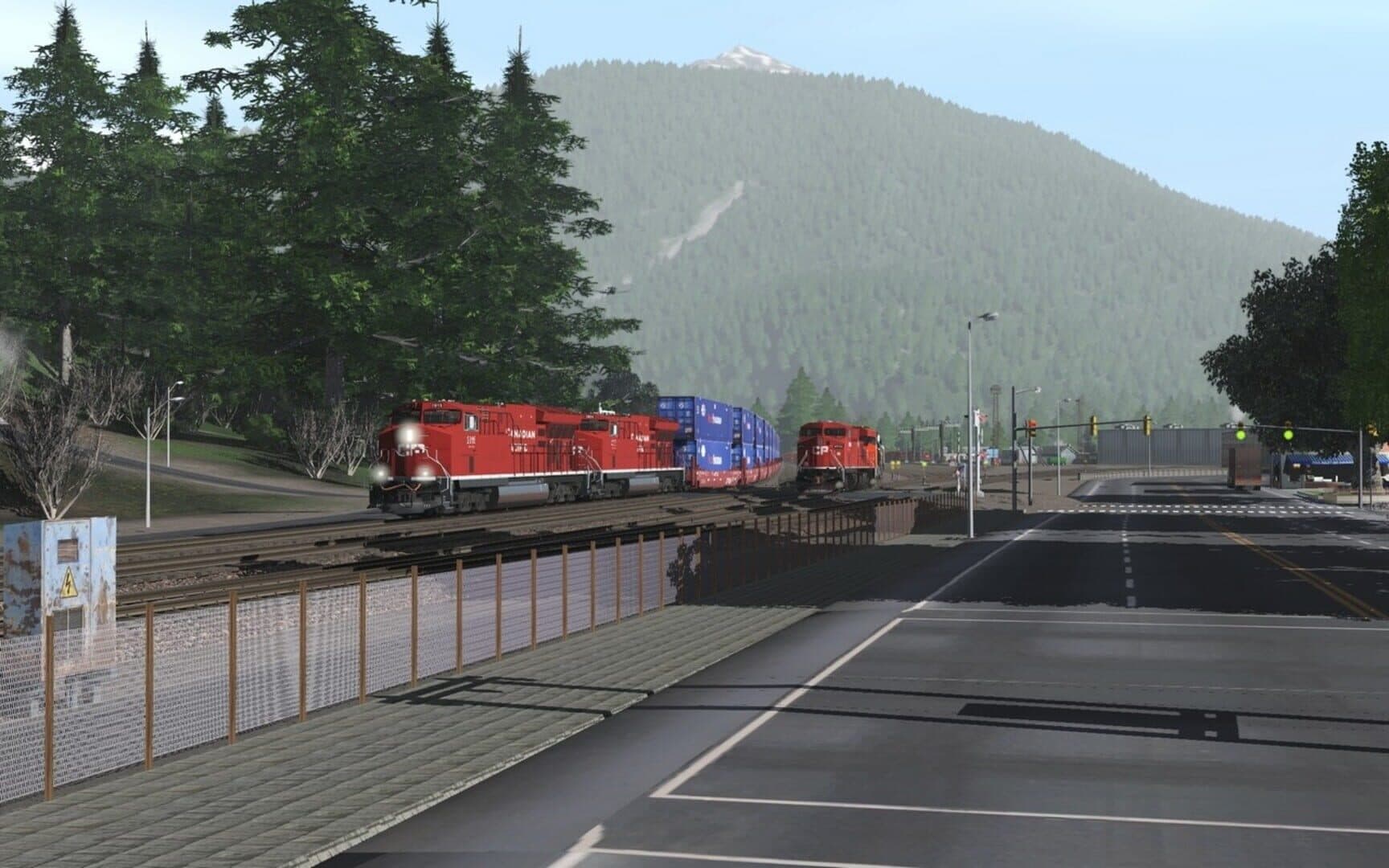 Trainz Railroad Simulator 2019: Canadian Rocky Mountains Viktor Lake to Ross Peak and Glacier screenshot 8