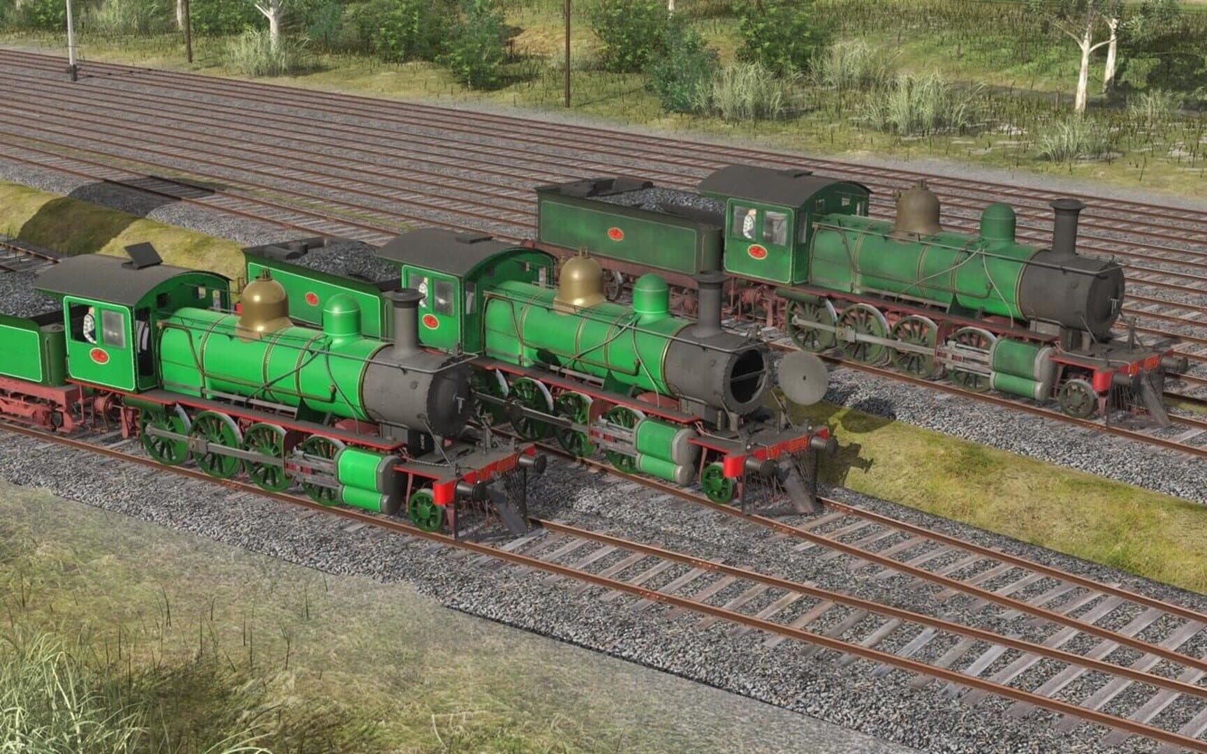 Trainz Railroad Simulator 2019: Victorian Railways V Class 2 Tone Green screenshot 3
