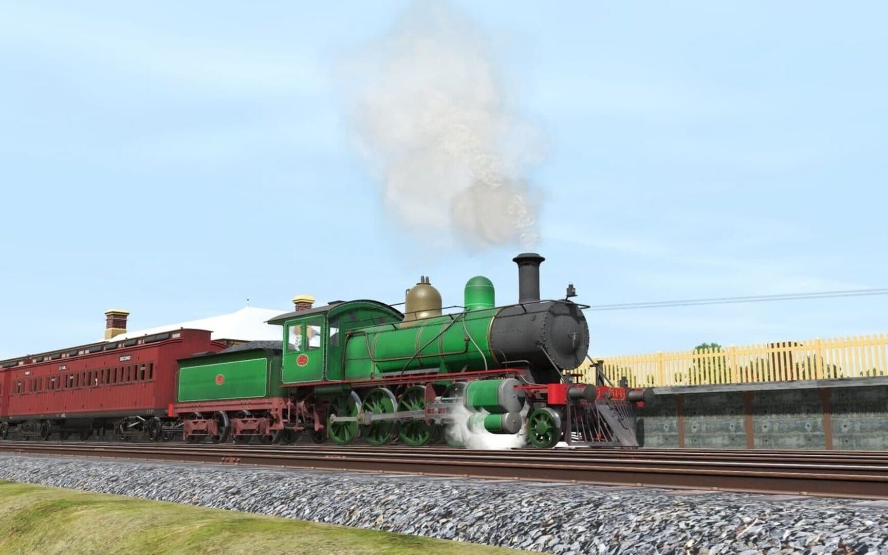 Trainz Railroad Simulator 2019: Victorian Railways V Class 2 Tone Green screenshot 5