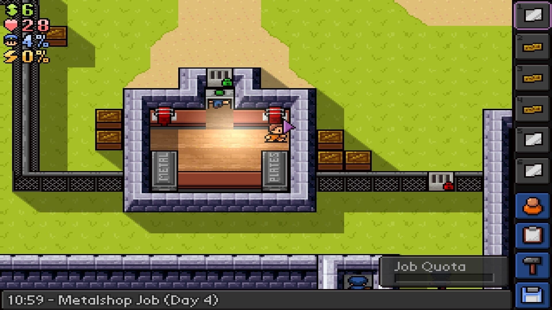 The Escapists: Fhurst Peak Correctional Facility screenshot 8