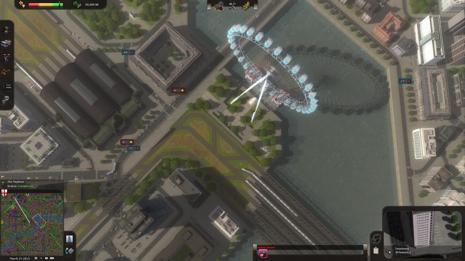 Cities in Motion: London screenshot 2