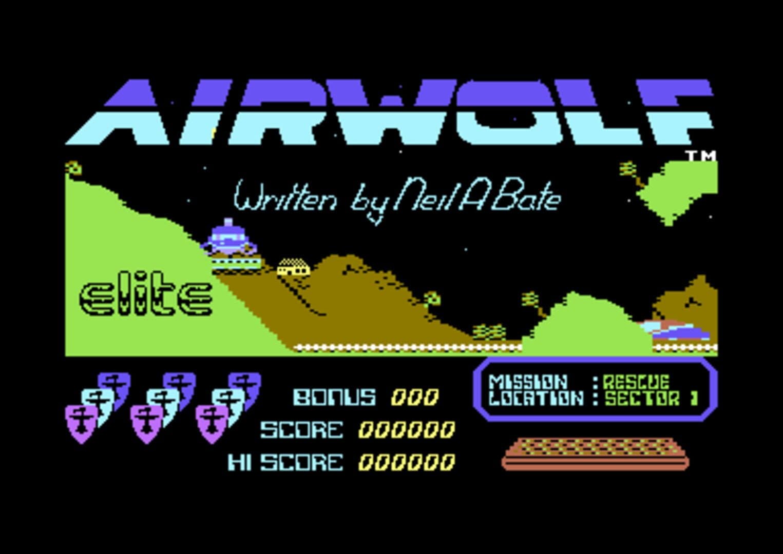 Airwolf screenshot 1