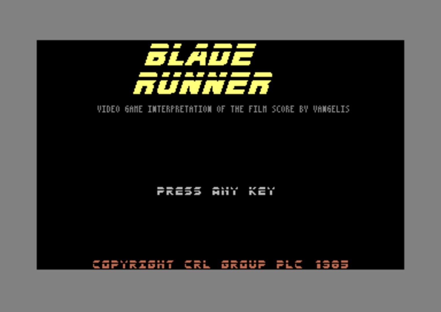 Blade Runner screenshot 1