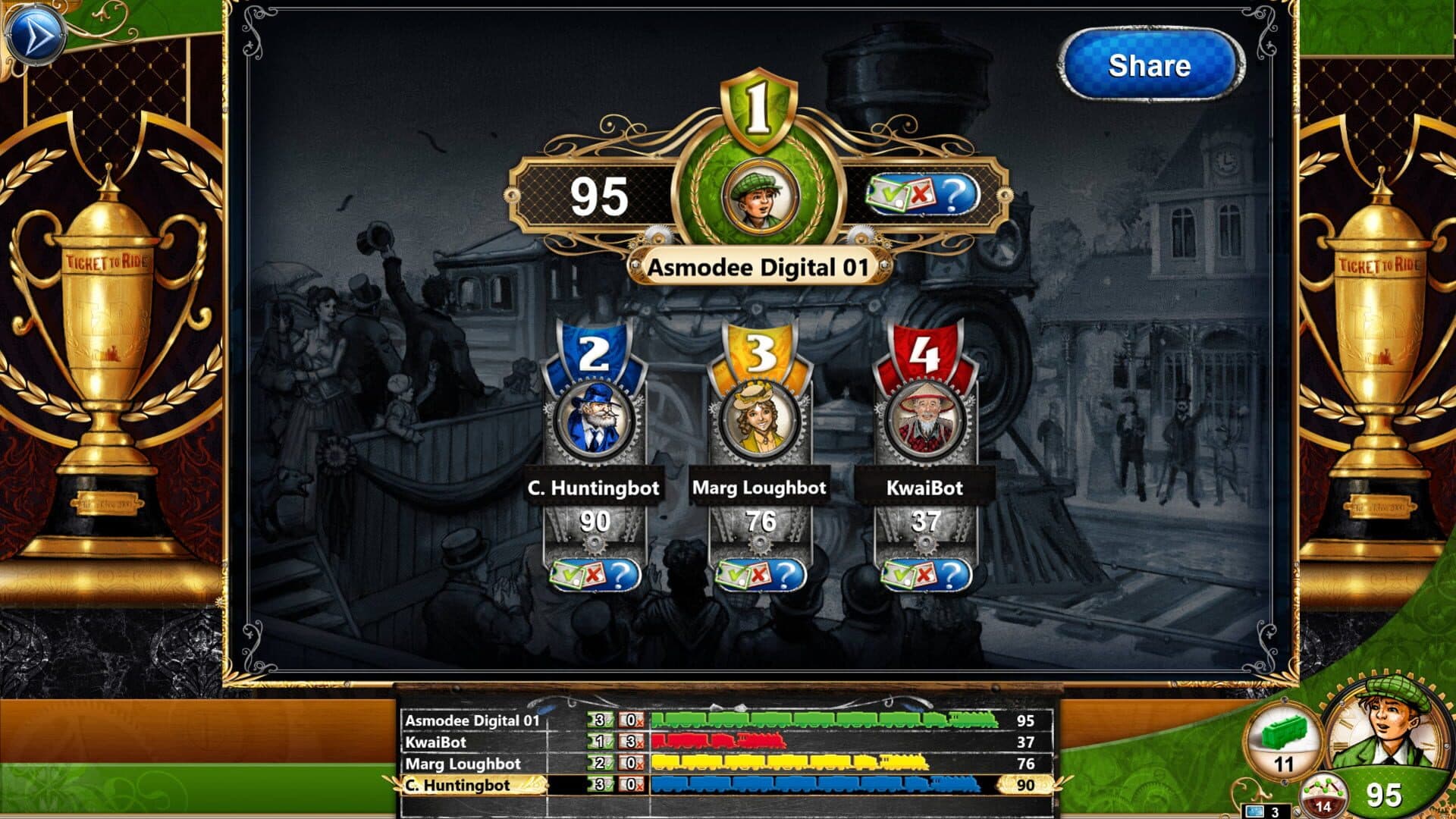 Ticket to Ride: Legendary Asia screenshot 2