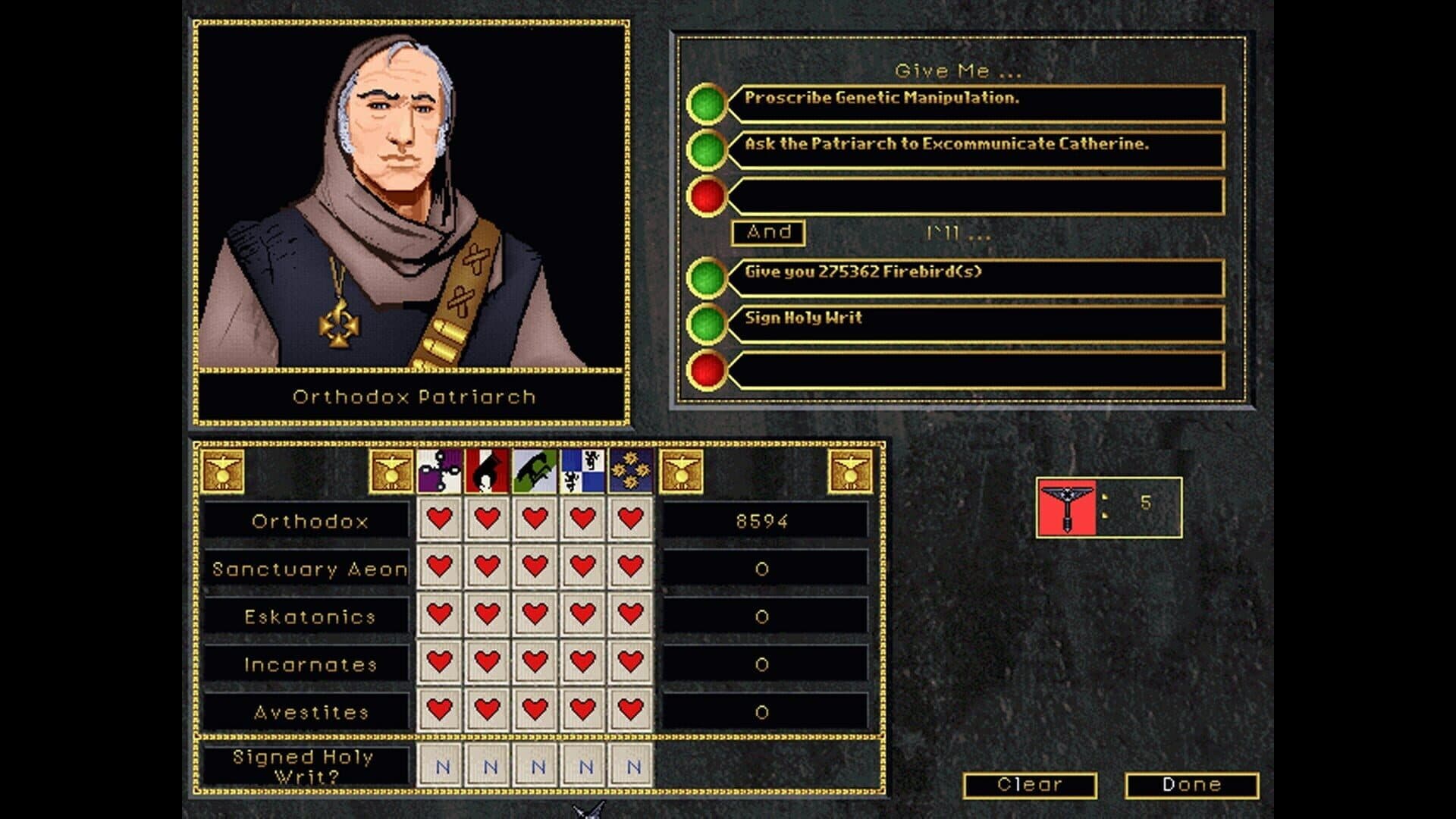Emperor of the Fading Suns screenshot 3