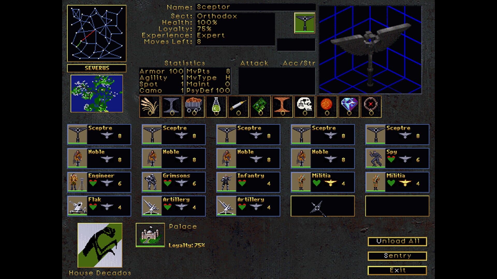 Emperor of the Fading Suns screenshot 10