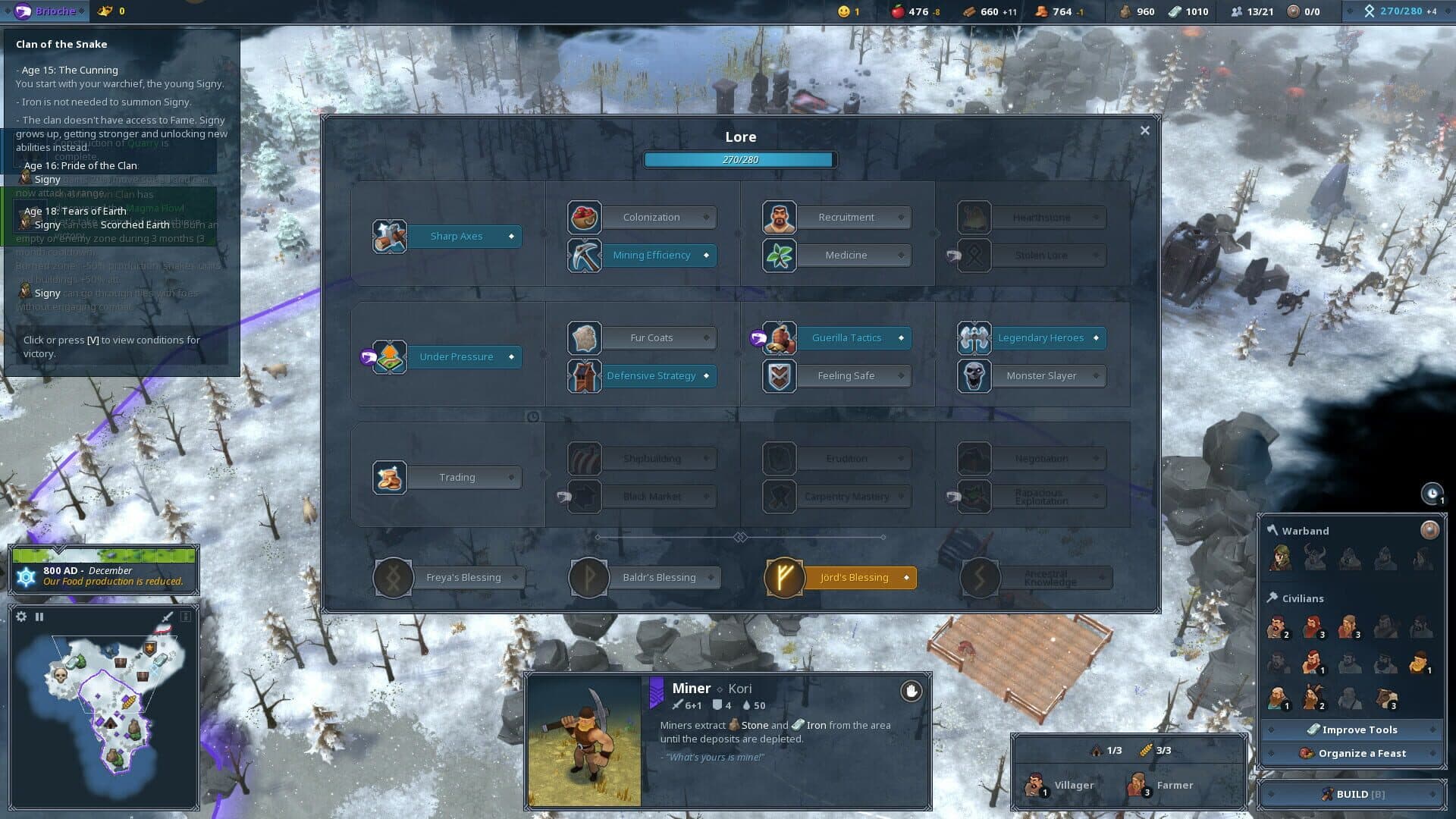 Northgard: Sváfnir, Clan of the Snake screenshot 3