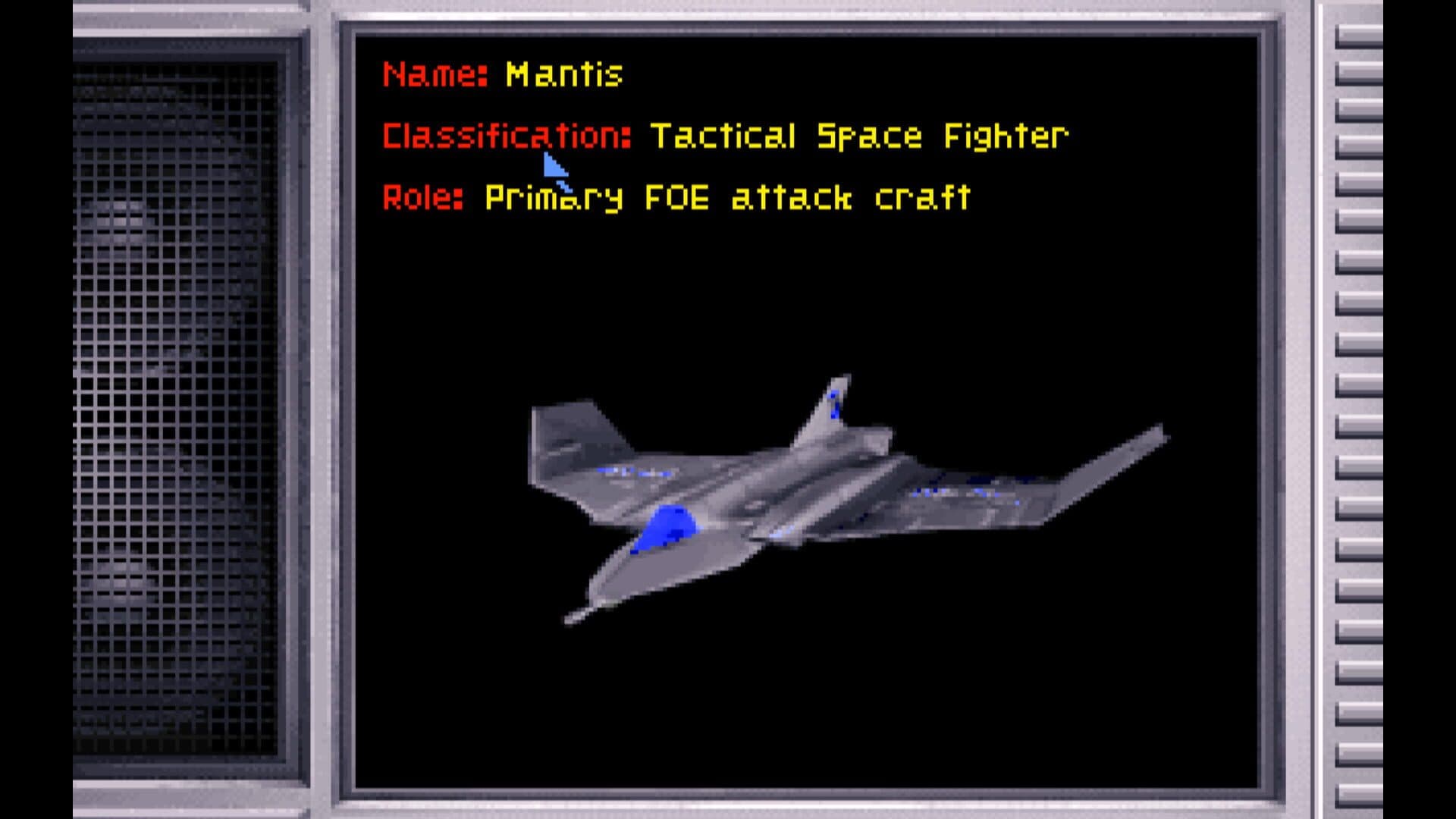 XF5700 Mantis Experimental Fighter screenshot 2