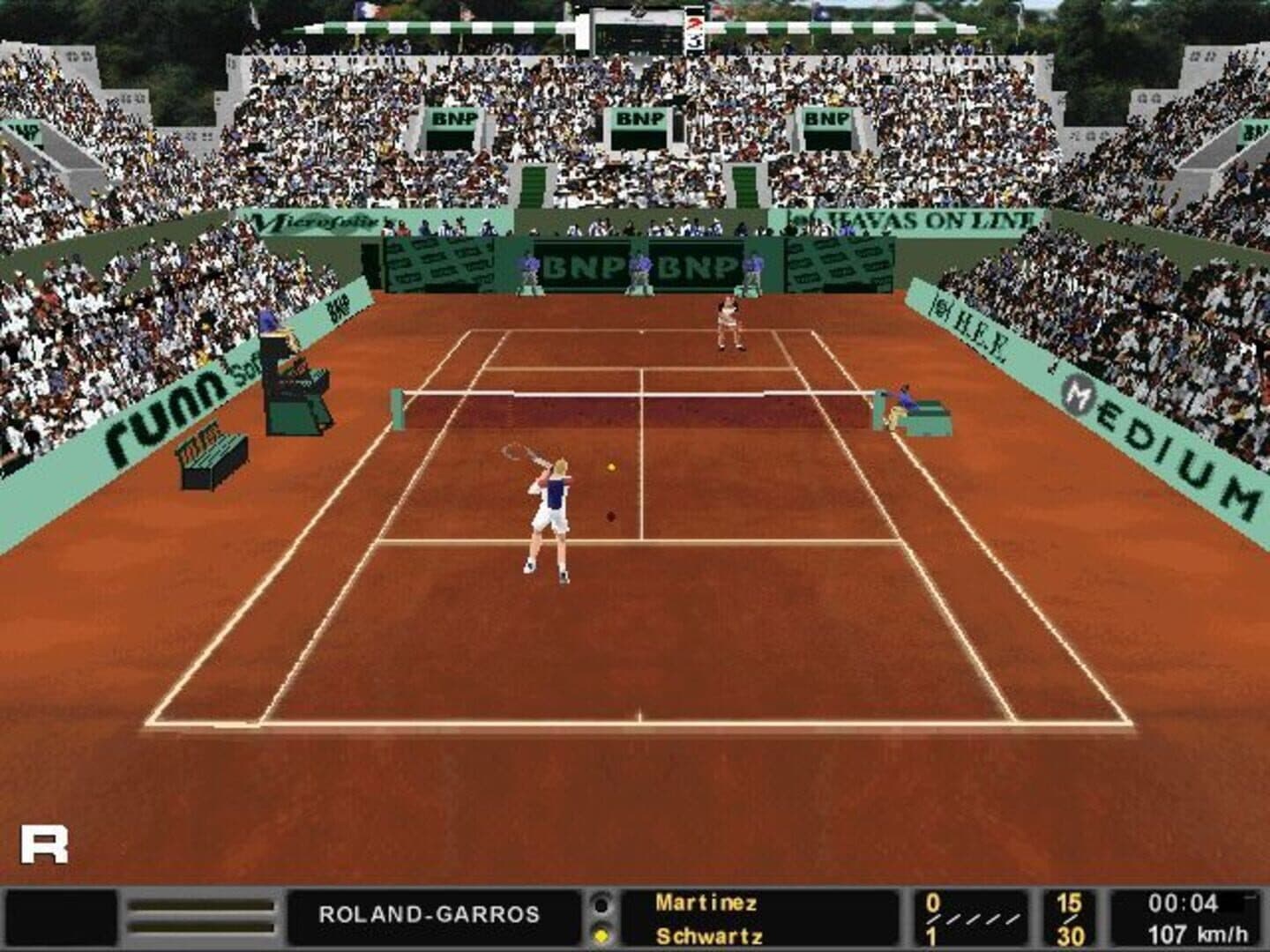 Roland Garros 1997 screenshot 3