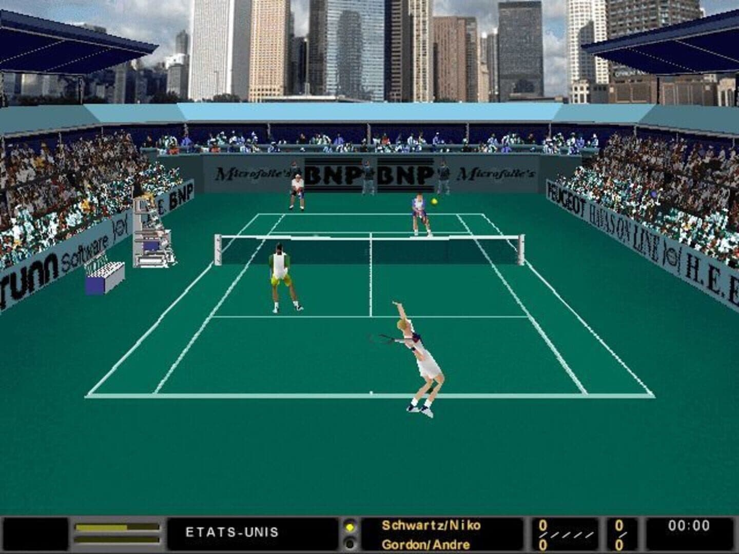 Roland Garros 1997 screenshot 2
