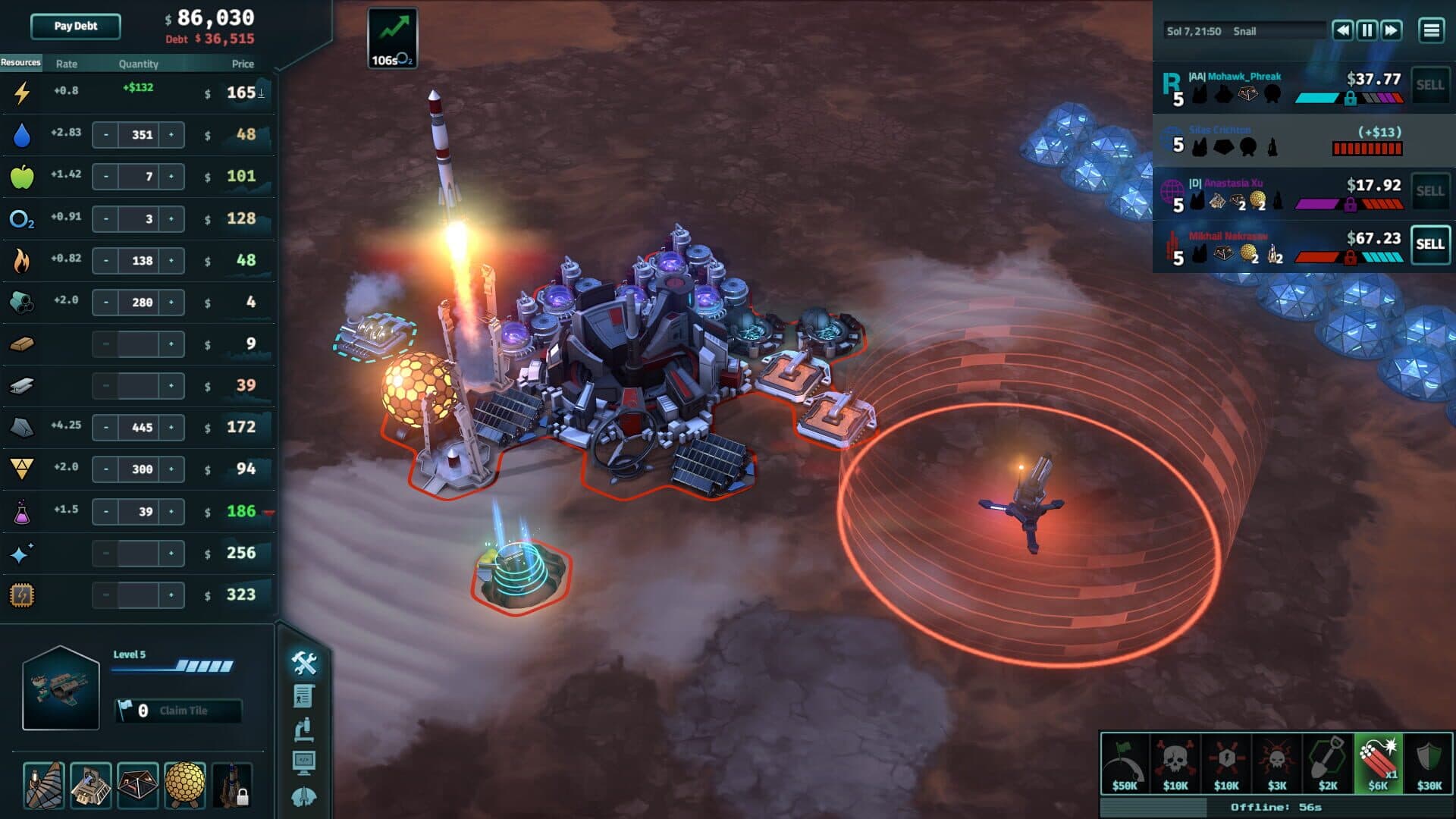 Offworld Trading Company: Blue Chip Ventures screenshot 3