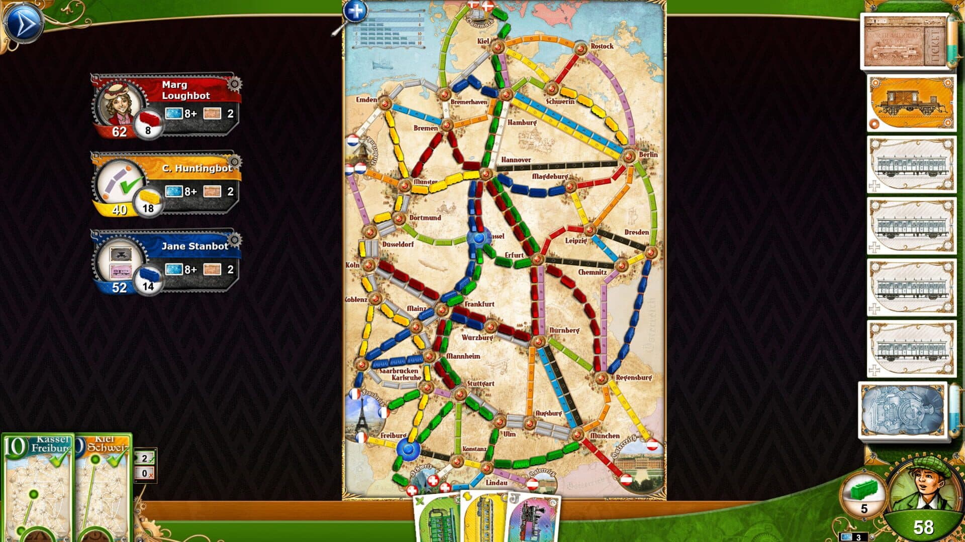 Ticket to Ride: Germany screenshot 2