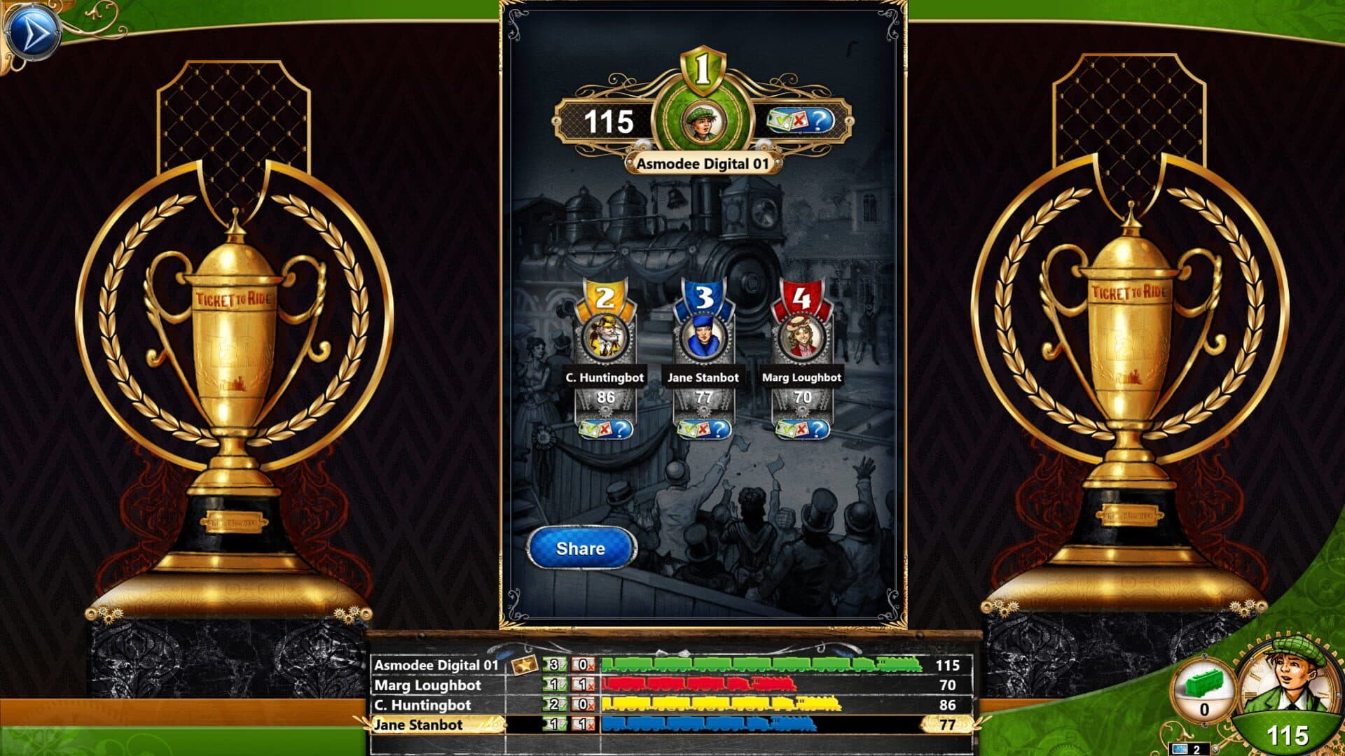Ticket to Ride: Germany screenshot 5