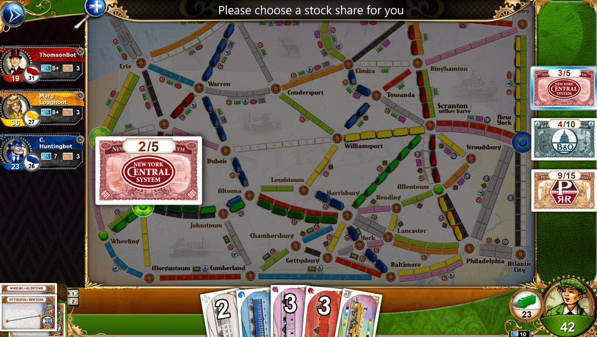 Ticket to Ride: Pennsylvania screenshot 6