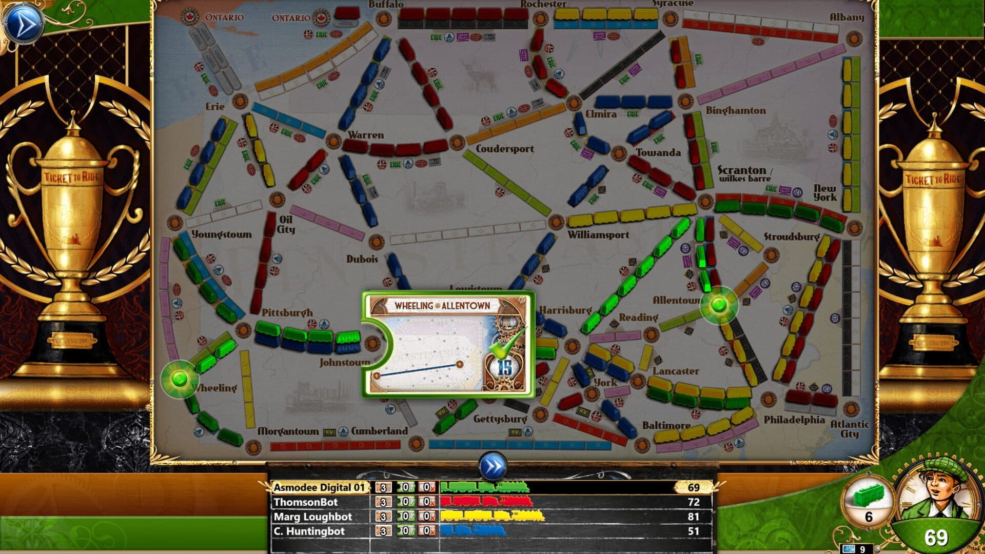 Ticket to Ride: Pennsylvania screenshot 7