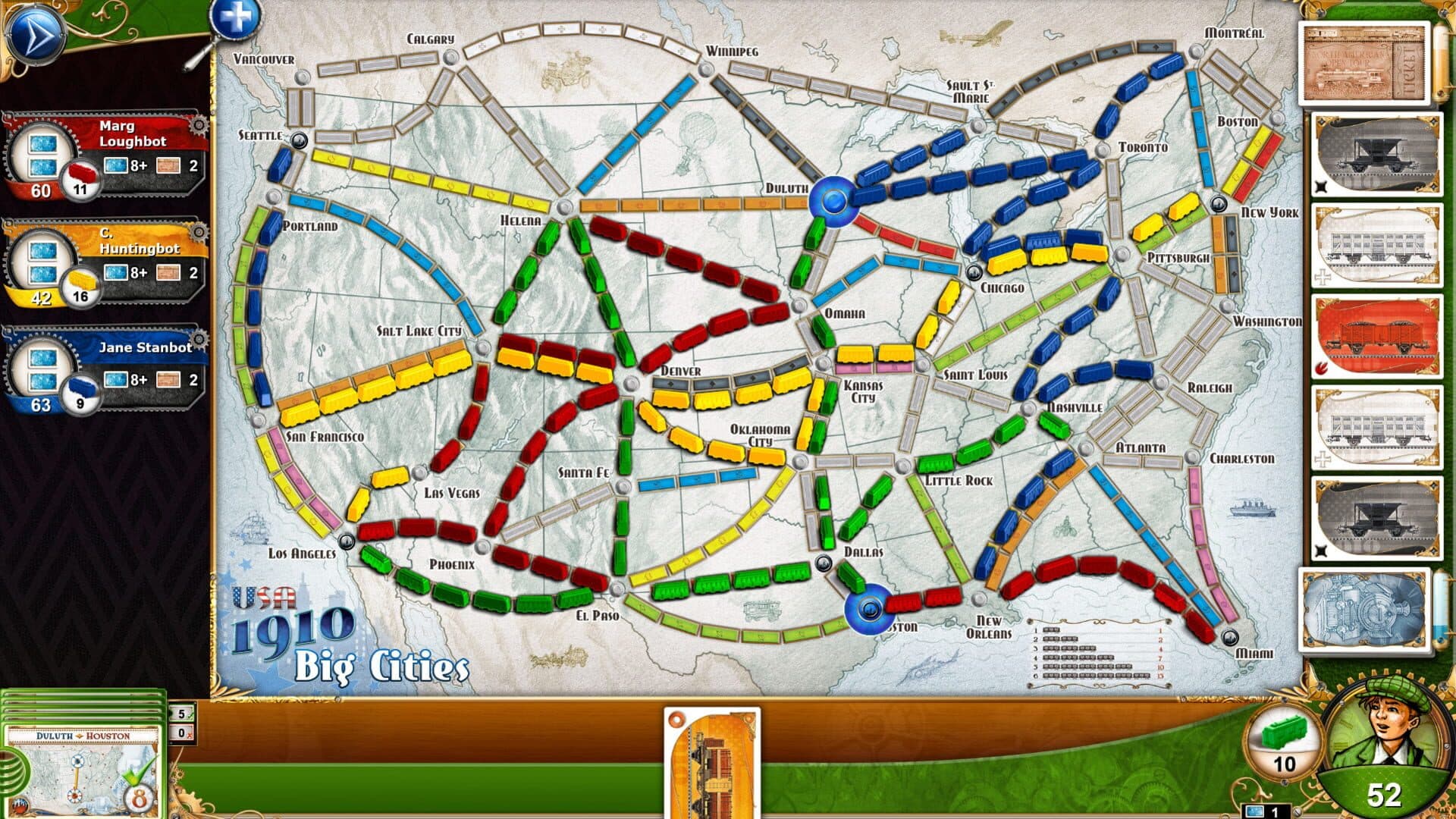 Ticket to Ride: USA 1910 screenshot 5