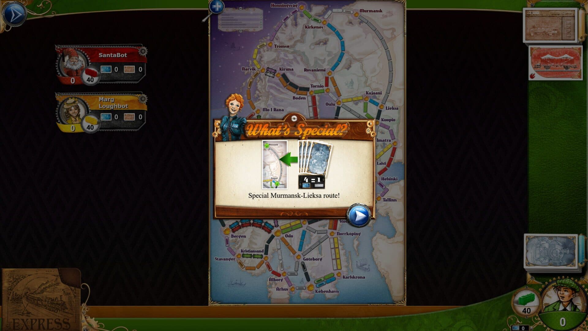 Ticket to Ride: Nordic Countries screenshot 4