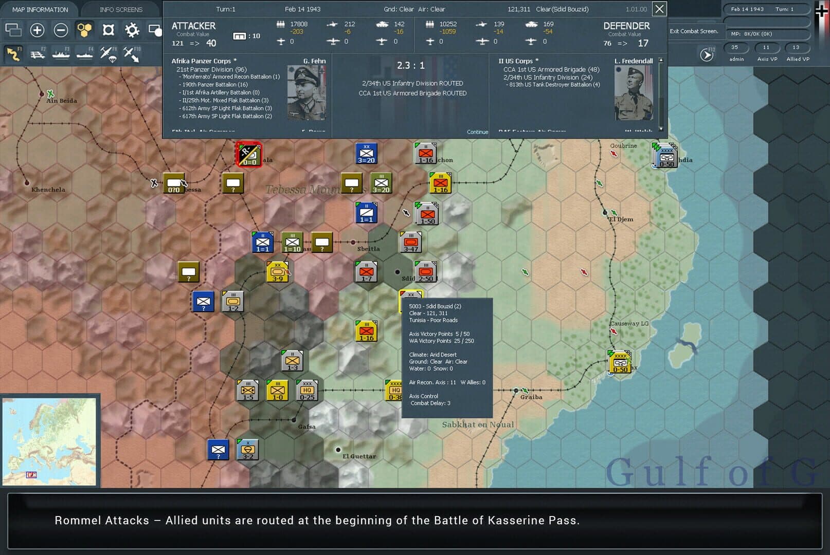 Gary Grigsby's War in the West: Operation Torch screenshot 6