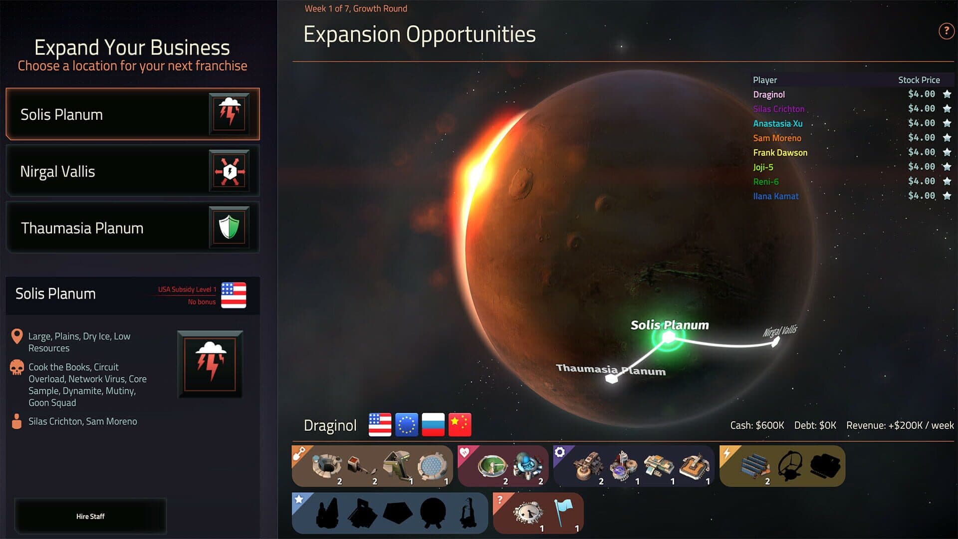 Offworld Trading Company: Almanac screenshot 5