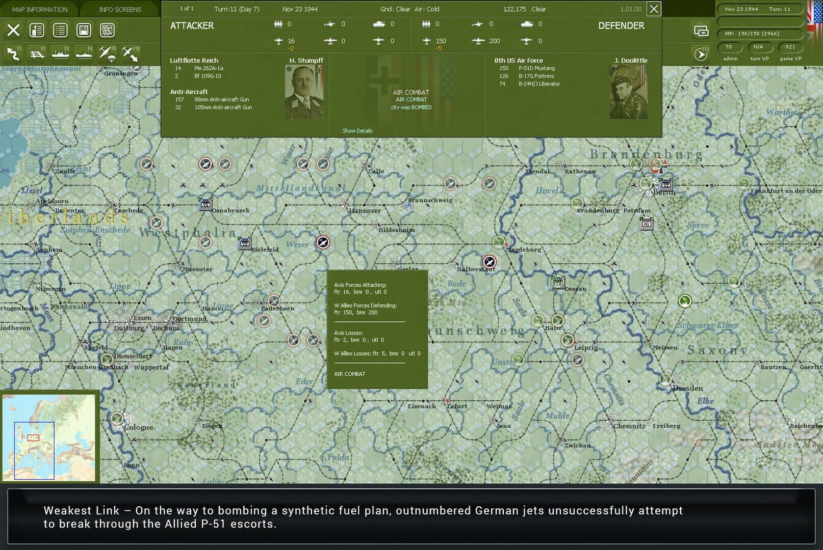 Gary Grigsby's War in the West: Operation Torch screenshot 3