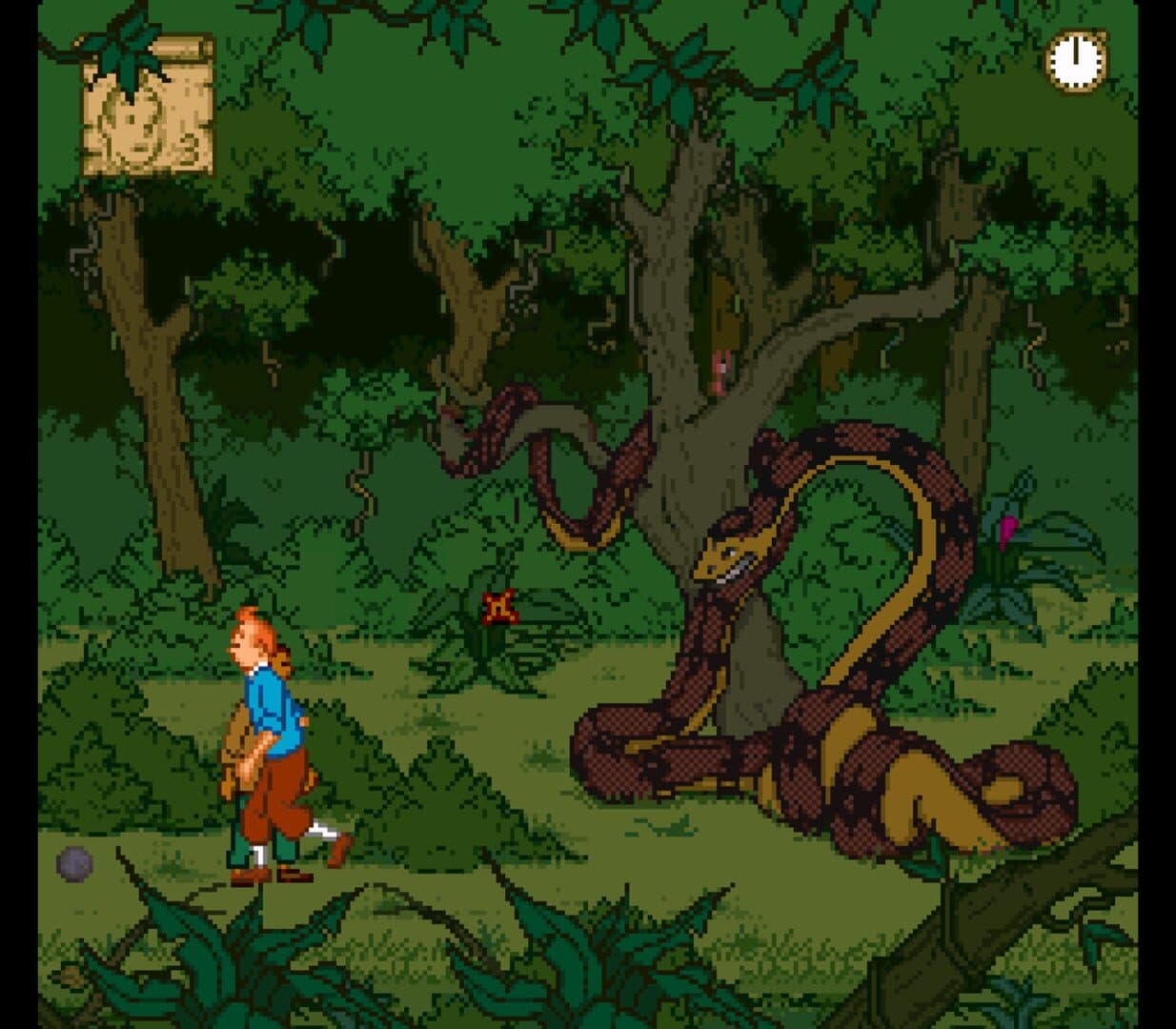 The Adventures of Tintin: Prisoners of the Sun screenshot 1