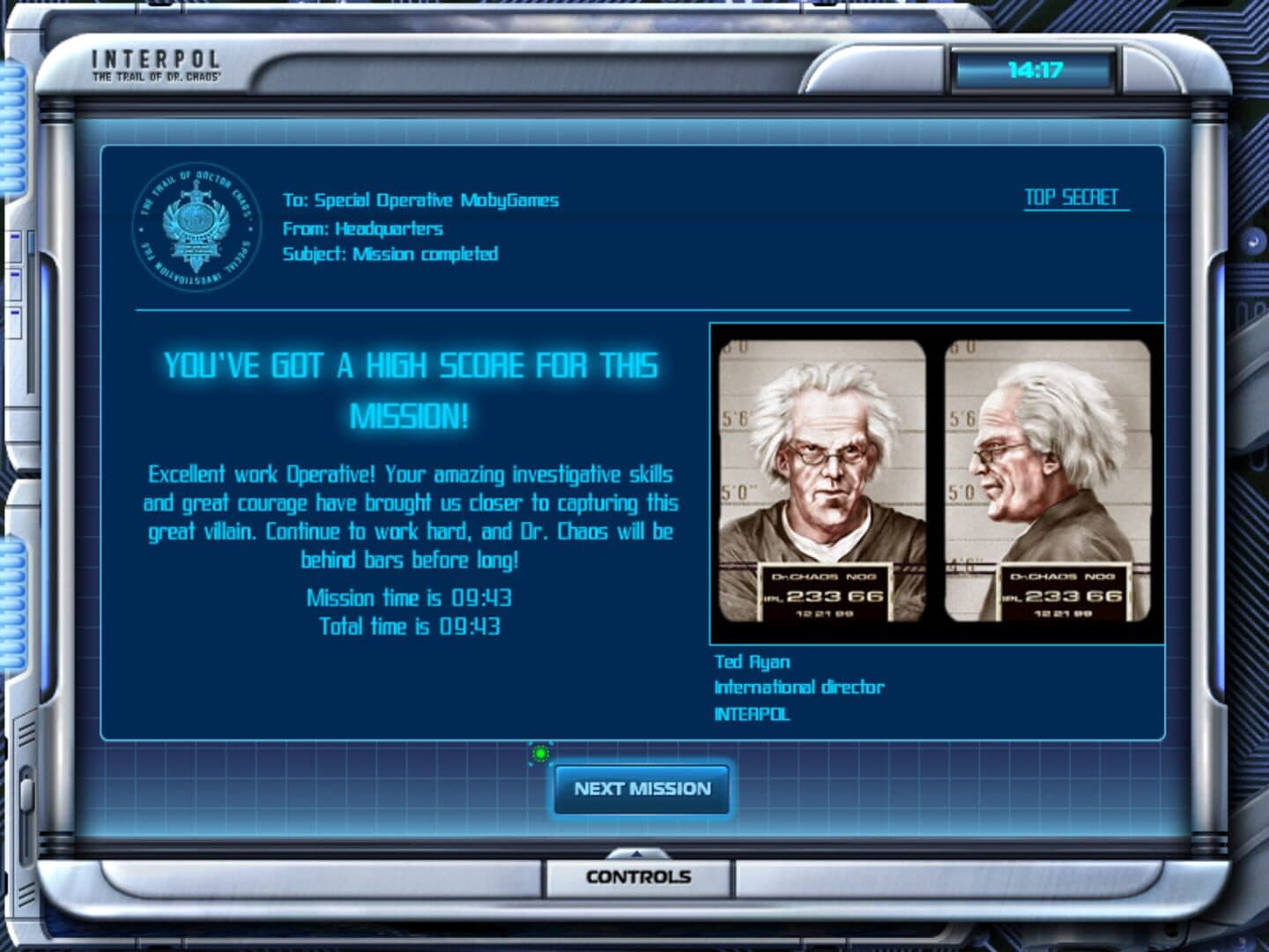 Interpol: The Trail of Dr. Chaos screenshot 3