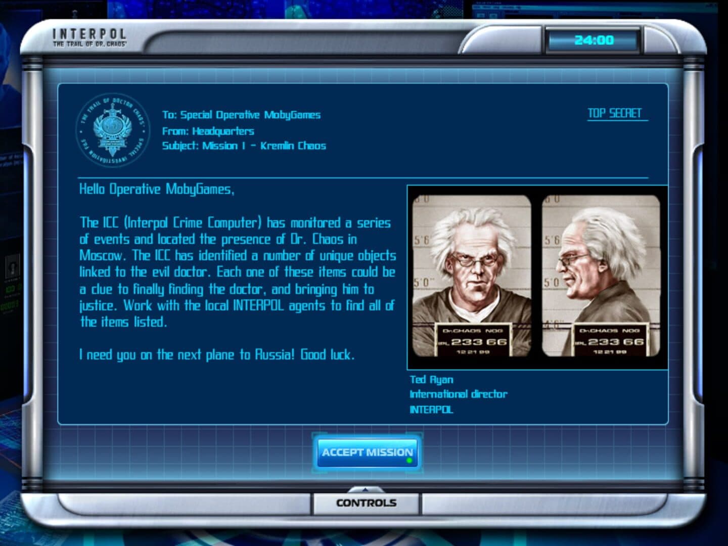 Interpol: The Trail of Dr. Chaos screenshot 6