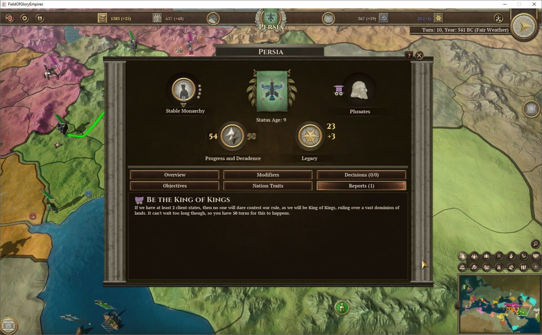 Field of Glory: Empires - Persia 550-330 BCE screenshot 2
