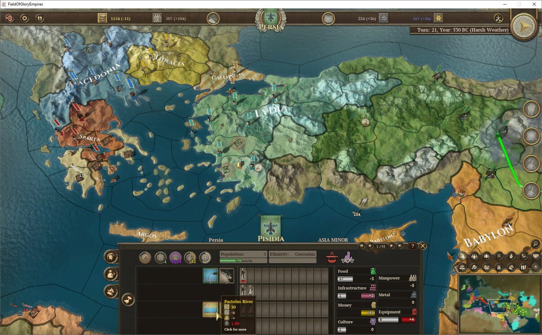 Field of Glory: Empires - Persia 550-330 BCE screenshot 3