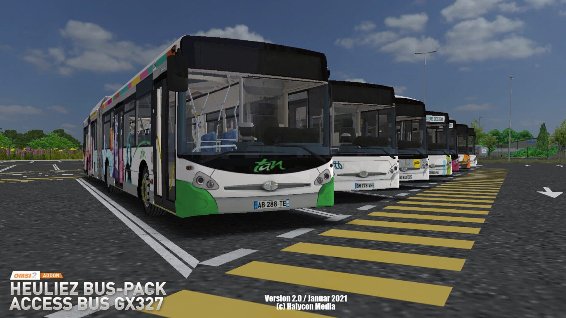 OMSI 2: Heuliez Bus-Pack Access Bus GX327 screenshot 29