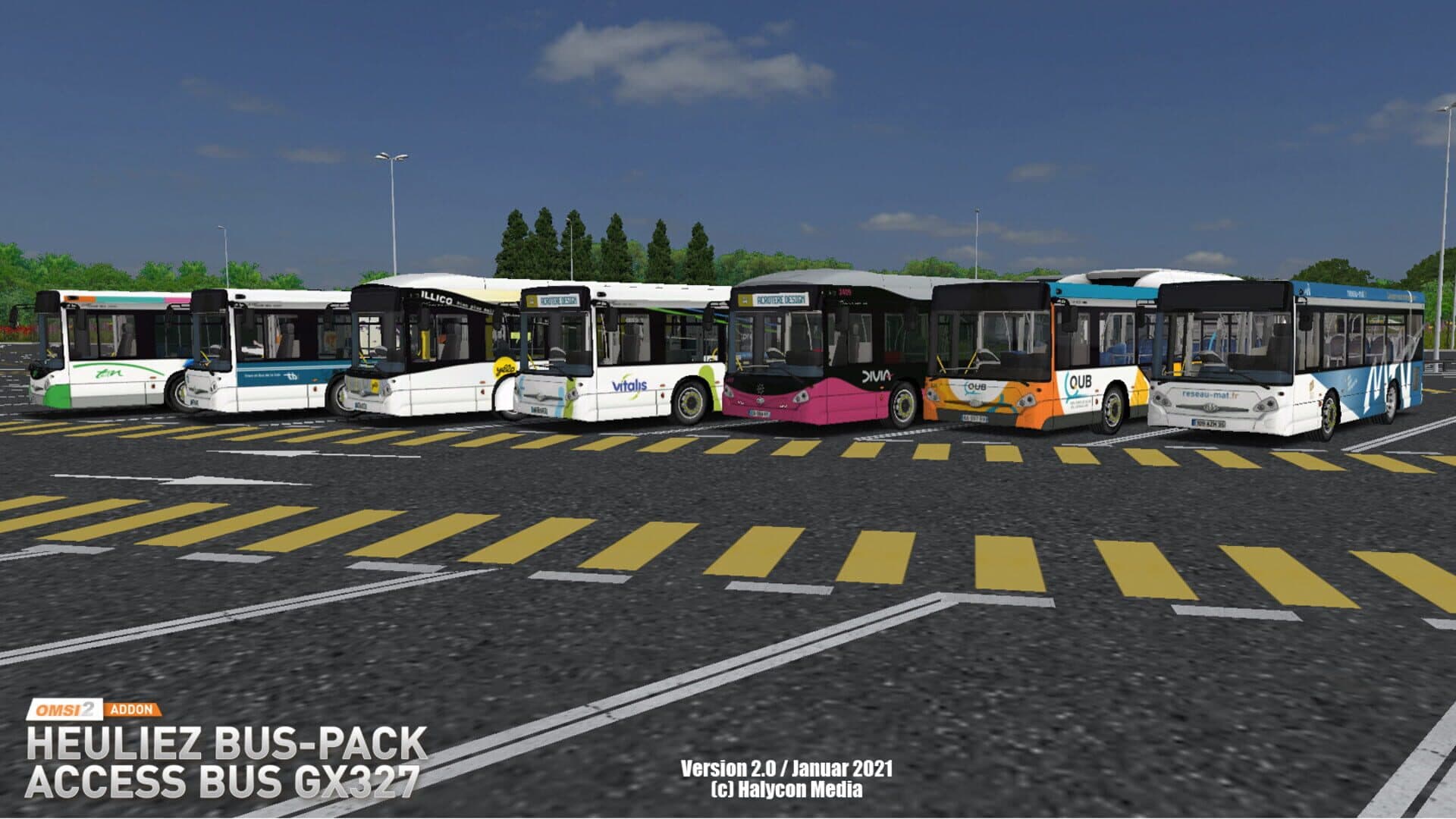 OMSI 2: Heuliez Bus-Pack Access Bus GX327 screenshot 22