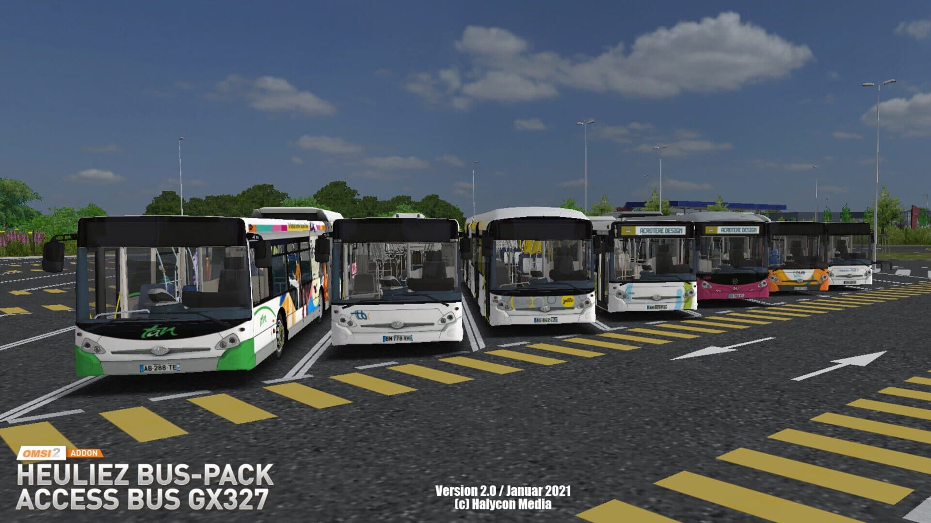 OMSI 2: Heuliez Bus-Pack Access Bus GX327 screenshot 21