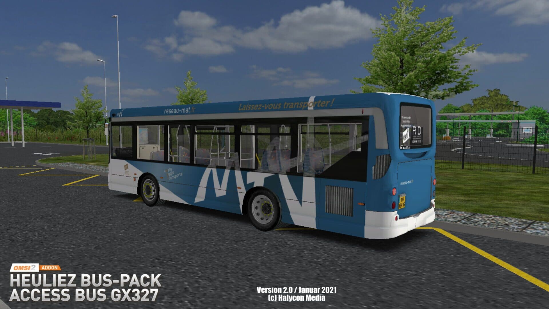 OMSI 2: Heuliez Bus-Pack Access Bus GX327 screenshot 14