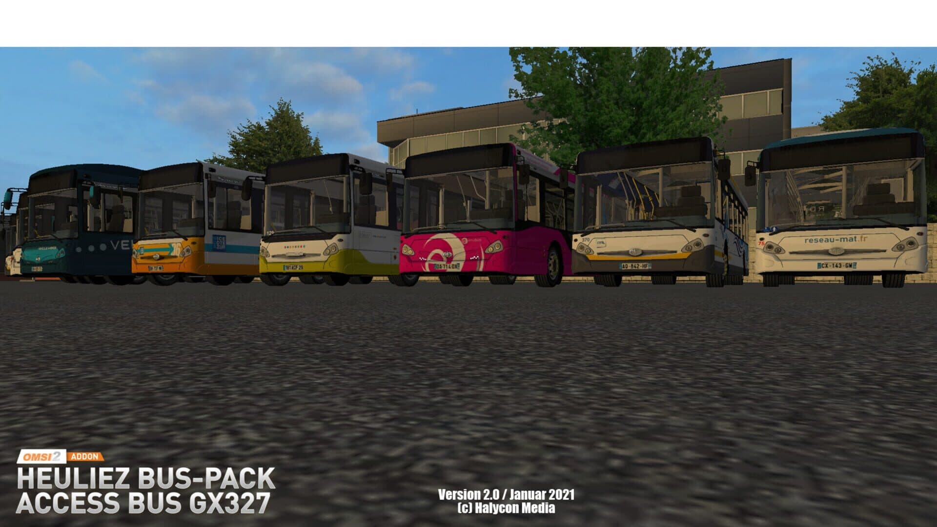 OMSI 2: Heuliez Bus-Pack Access Bus GX327 screenshot 8