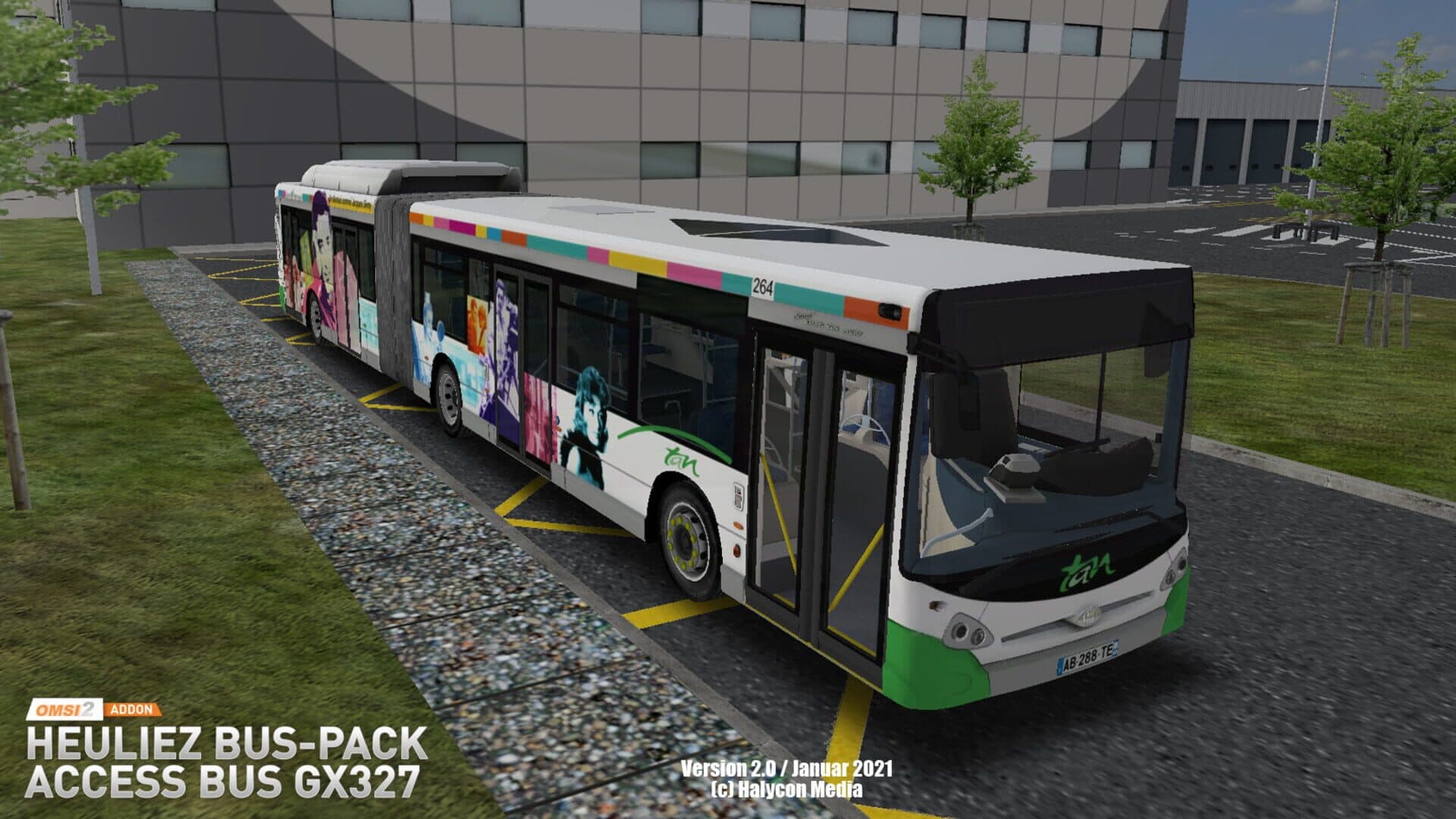 OMSI 2: Heuliez Bus-Pack Access Bus GX327 screenshot 5