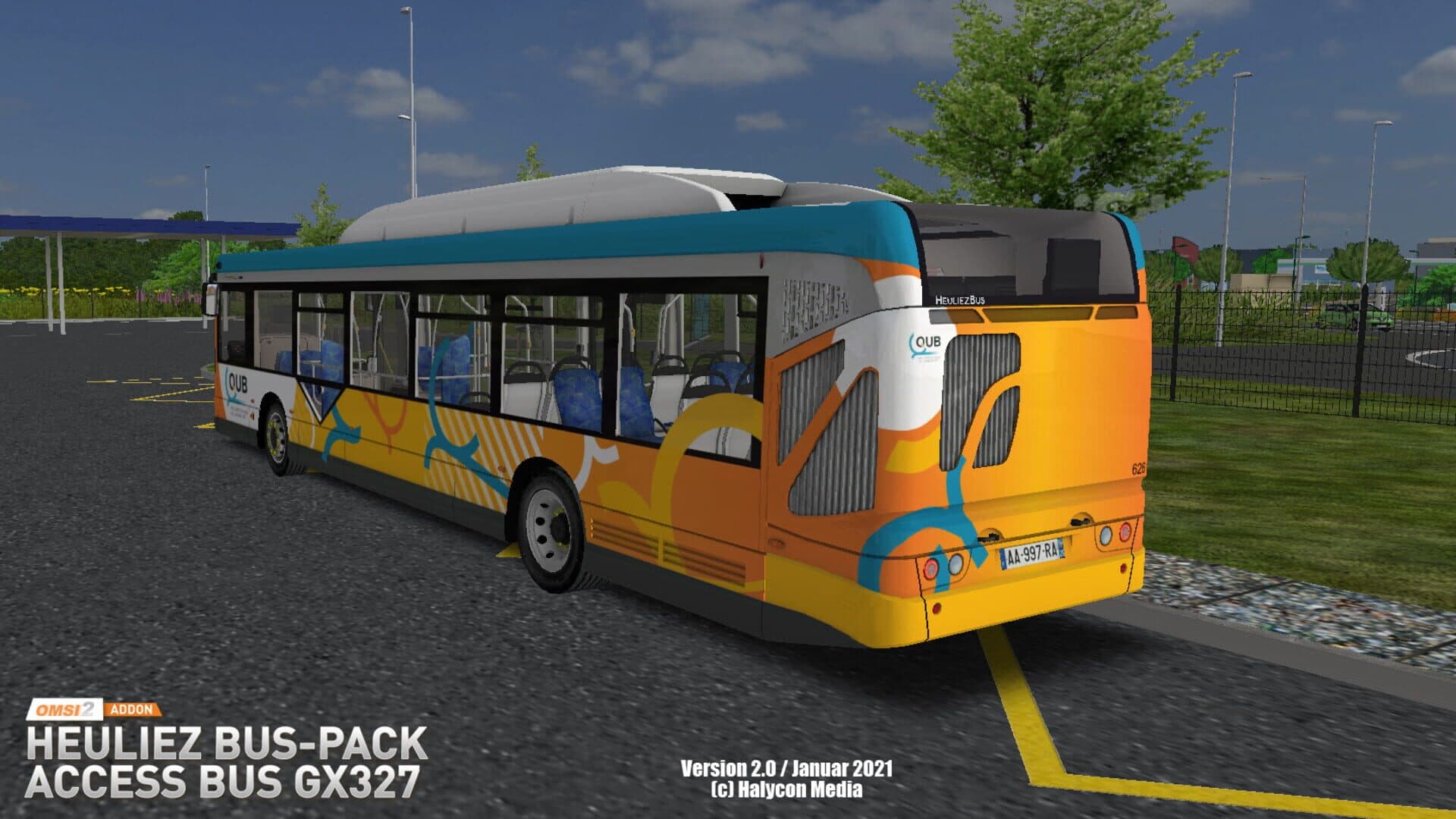 OMSI 2: Heuliez Bus-Pack Access Bus GX327 screenshot 4