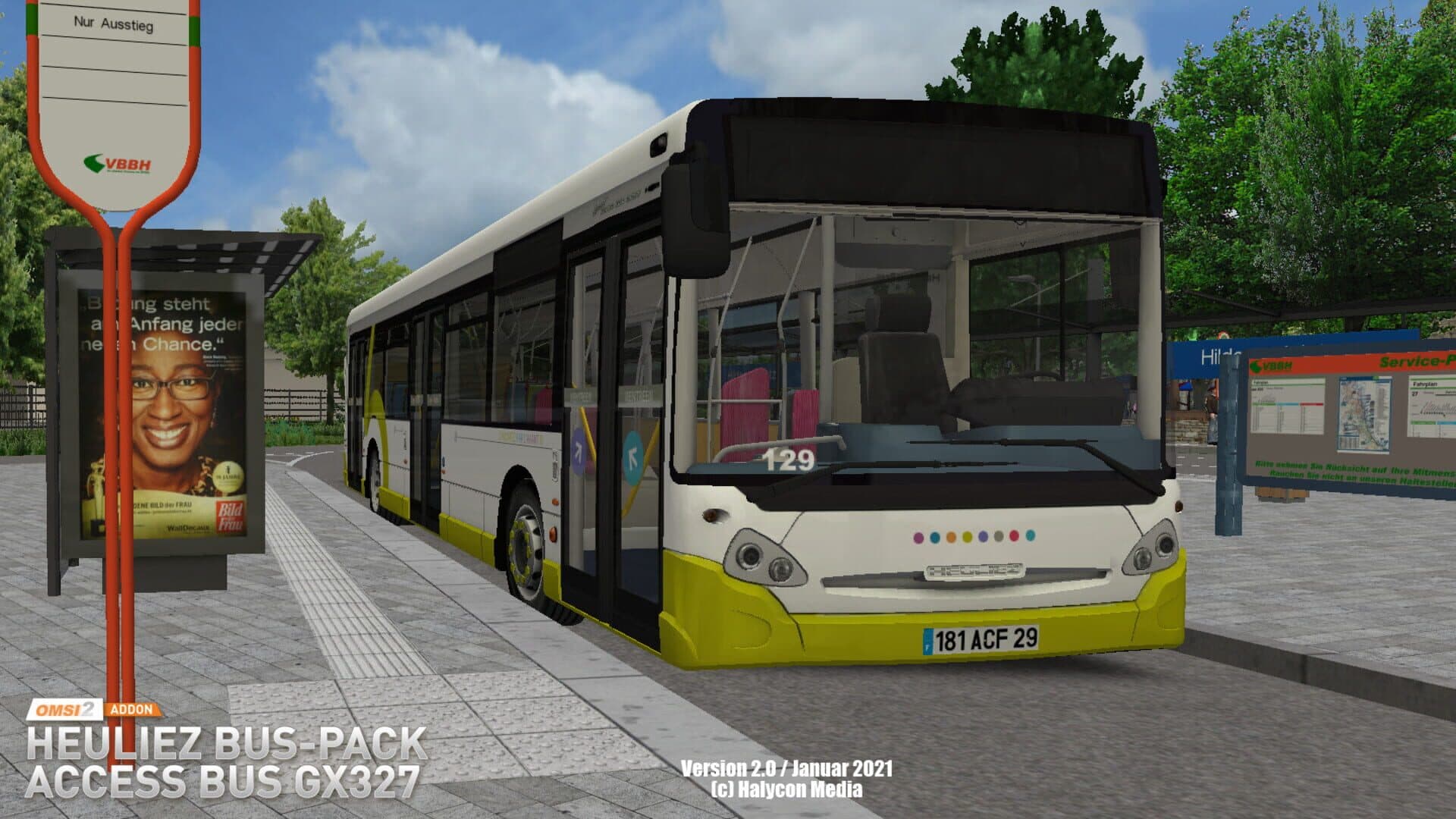 OMSI 2: Heuliez Bus-Pack Access Bus GX327 screenshot 30