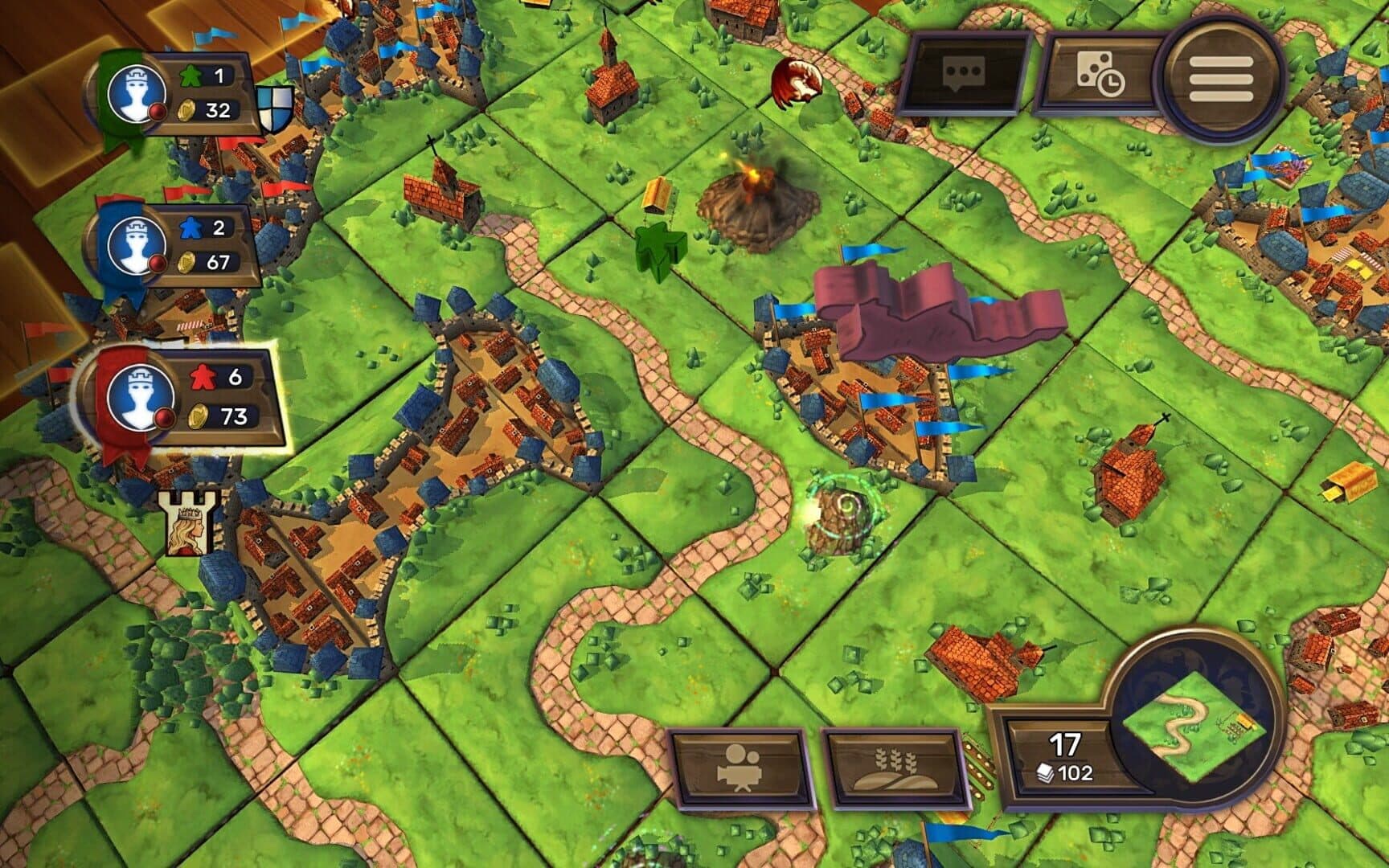 Carcassonne: The Official Board Game - The Princess & the Dragon screenshot 5