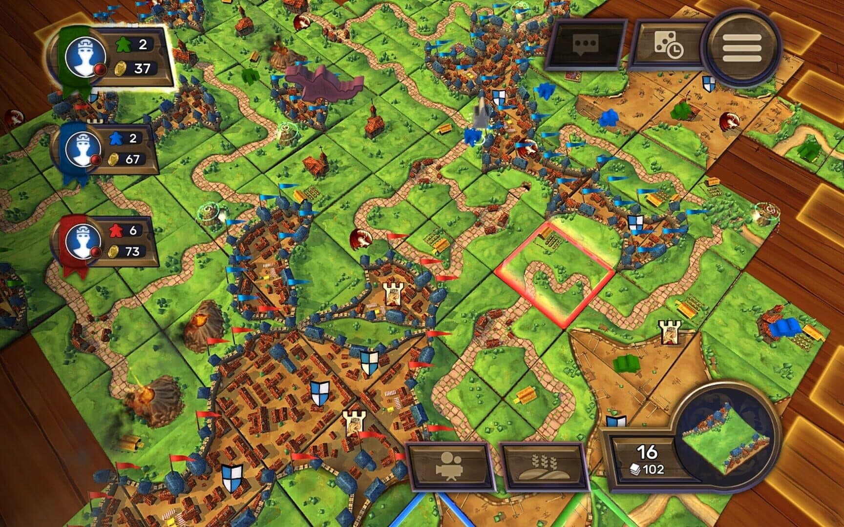 Carcassonne: The Official Board Game - The Princess & the Dragon screenshot 1