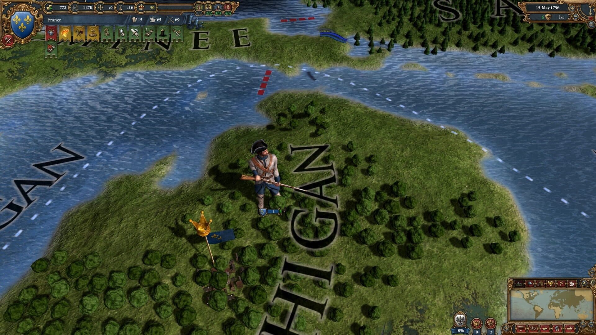 Europa Universalis IV: Colonial British and French Unit Pack screenshot 3