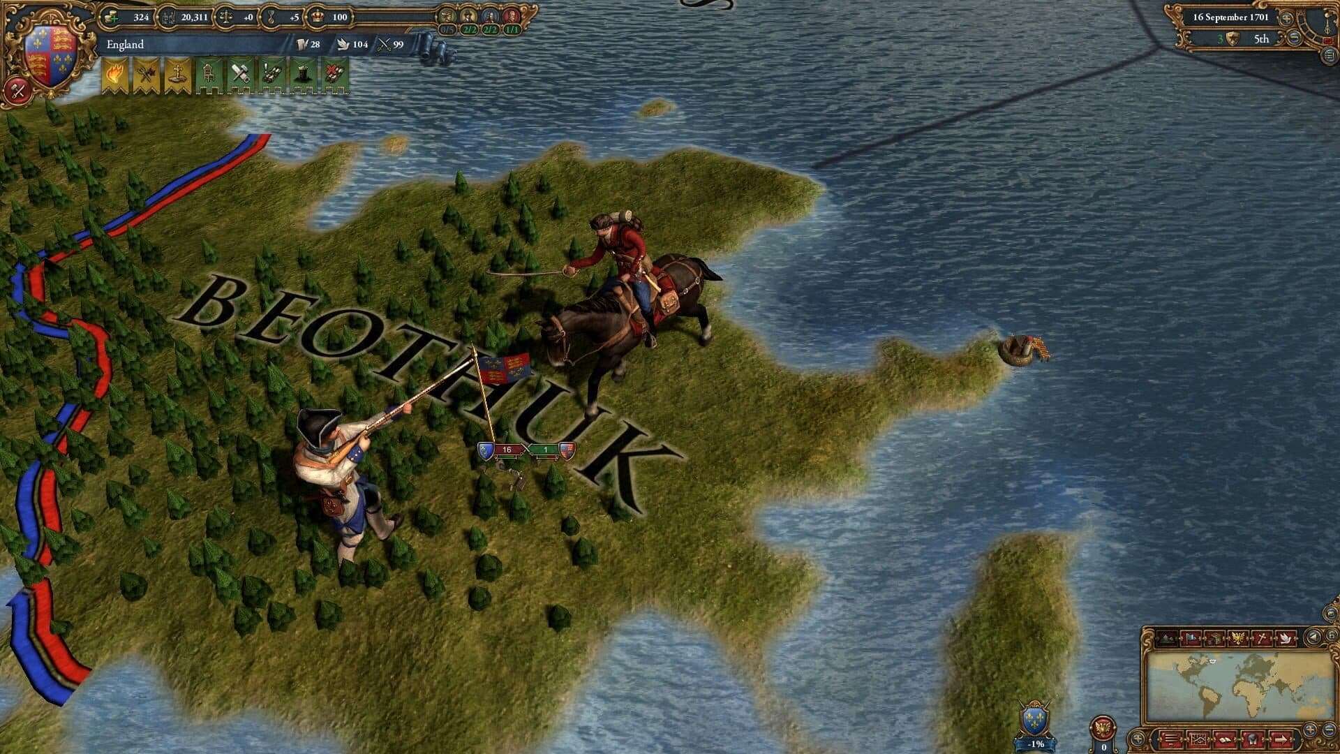 Europa Universalis IV: Colonial British and French Unit Pack screenshot 5