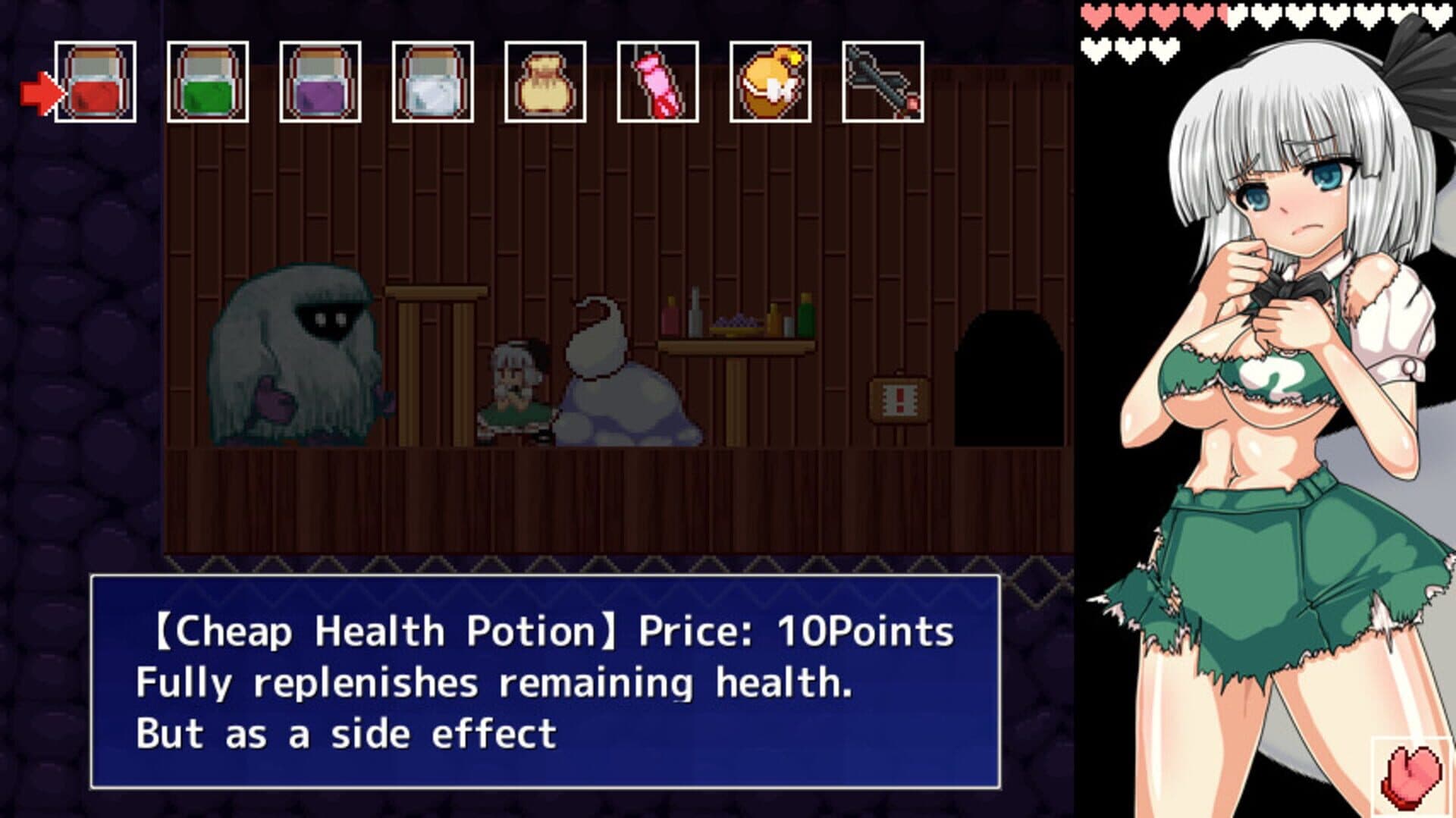 Youmu Konpaku & Dungeon of Lewd Creatures screenshot 8