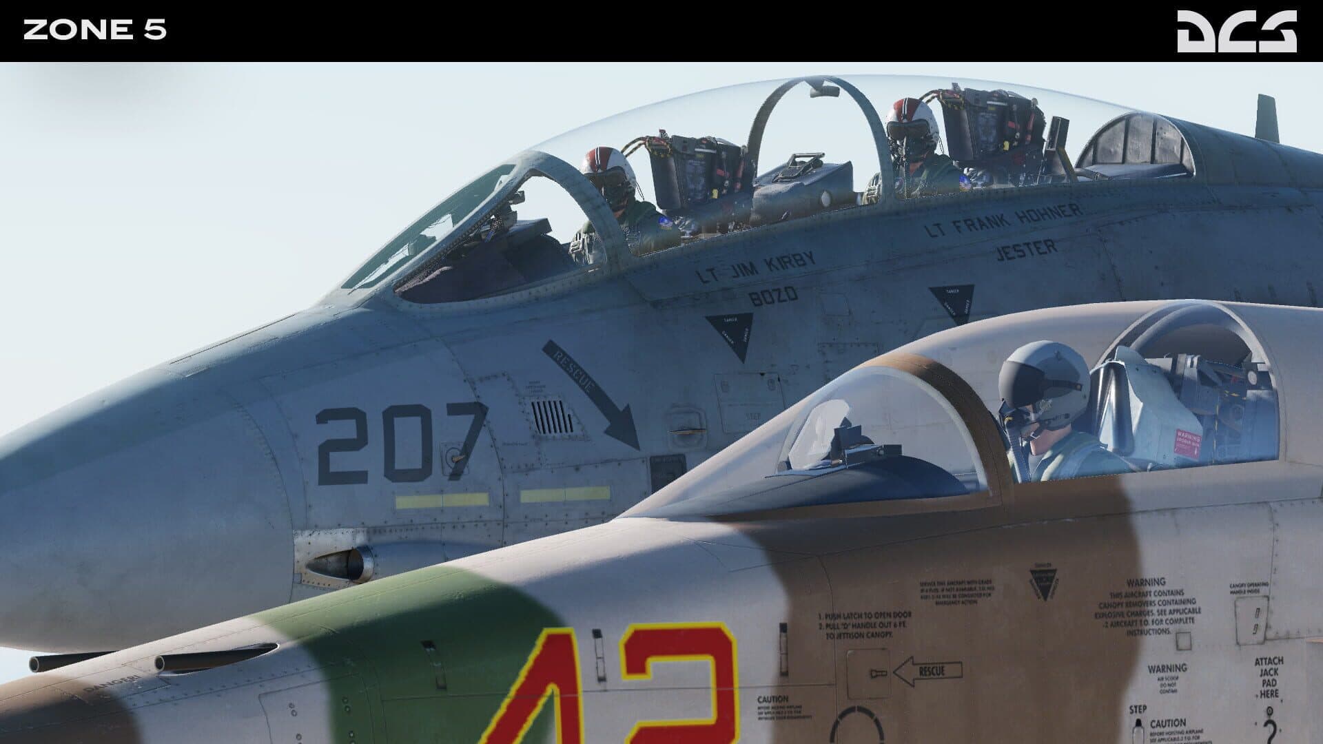 DCS World: F-14A Zone 5 Campaign screenshot 4