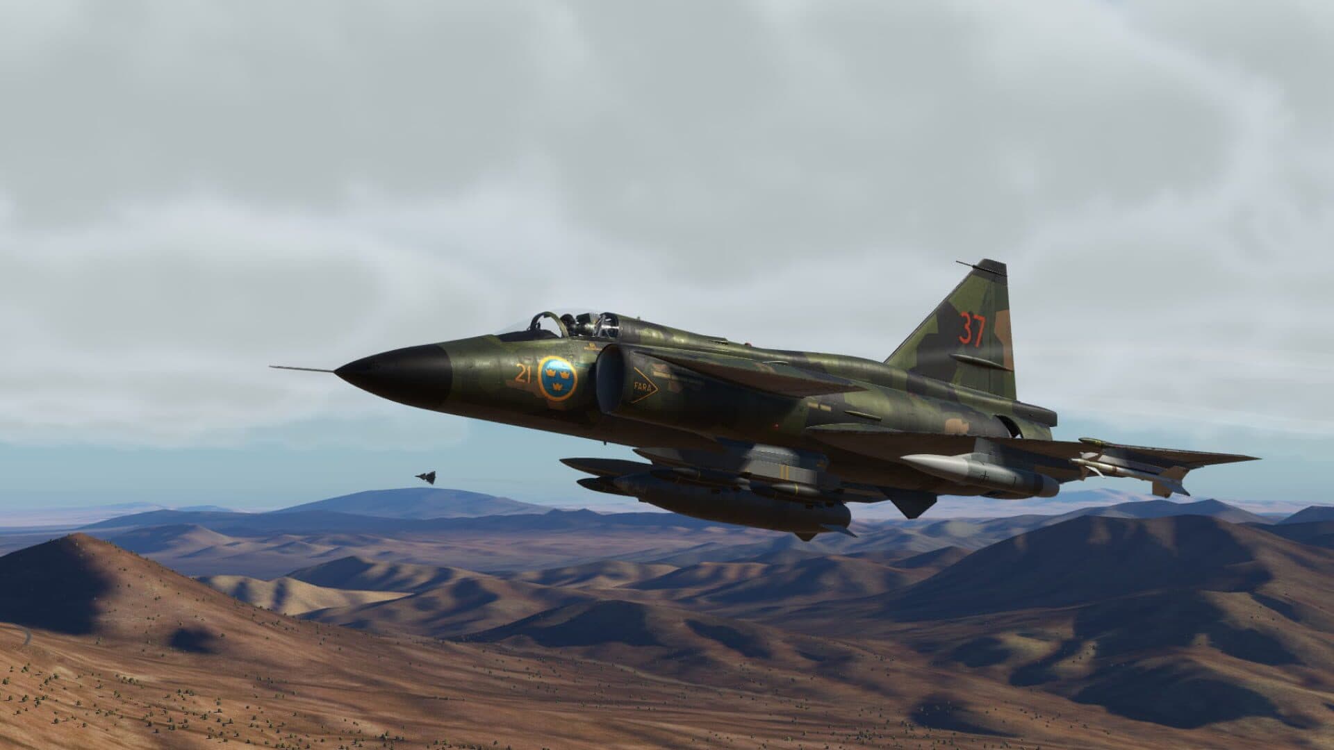 DCS World: AJS-37 Viggen - 16-2 Red Flag Campaign screenshot 5
