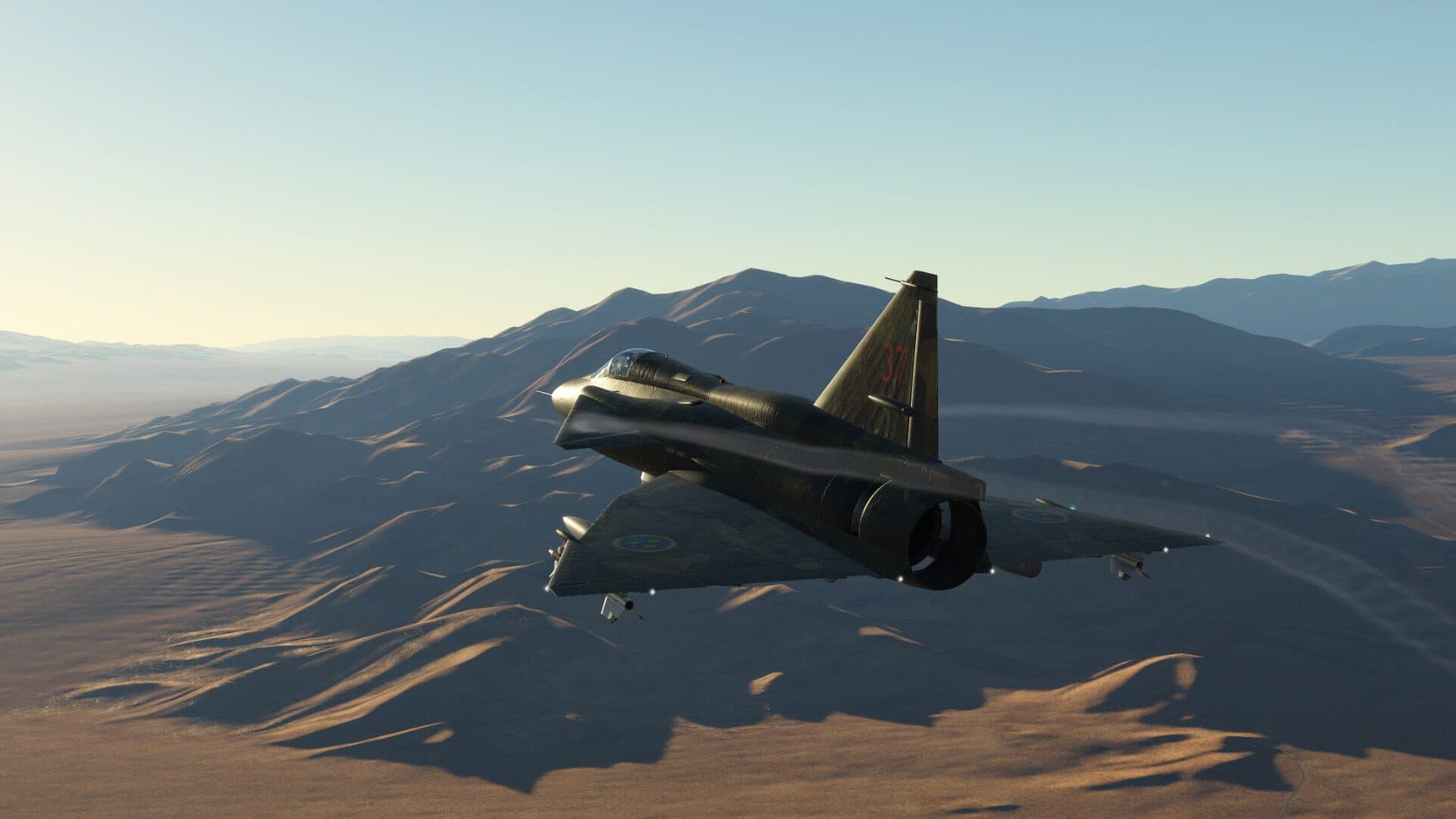 DCS World: AJS-37 Viggen - 16-2 Red Flag Campaign screenshot 2
