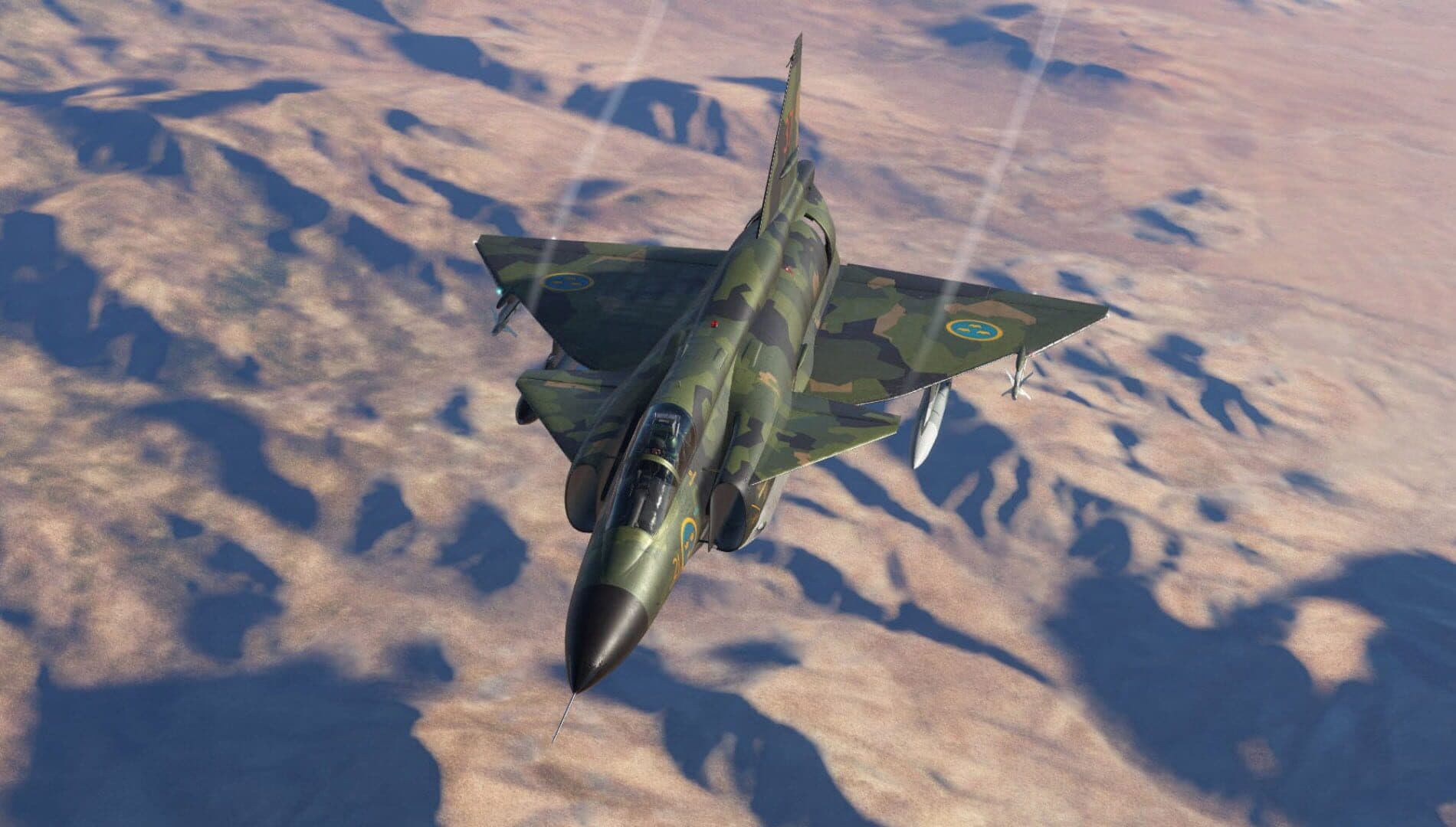 DCS World: AJS-37 Viggen - 16-2 Red Flag Campaign screenshot 11