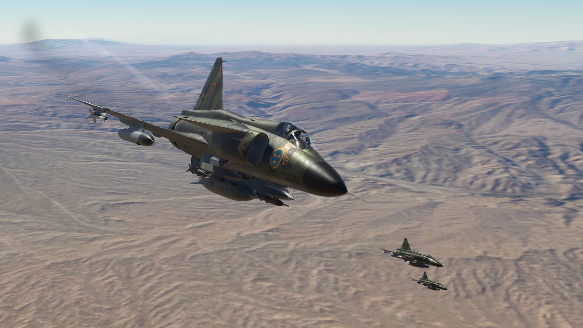 DCS World: AJS-37 Viggen - 16-2 Red Flag Campaign screenshot 8