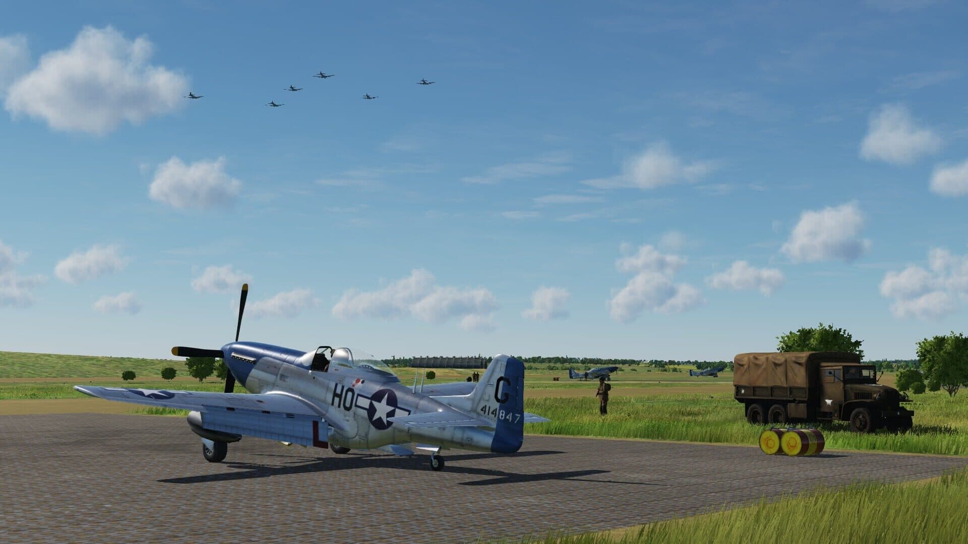 DCS World: P-51D Mustang Blue Nosed Bastards of Bodney Campaign screenshot 2