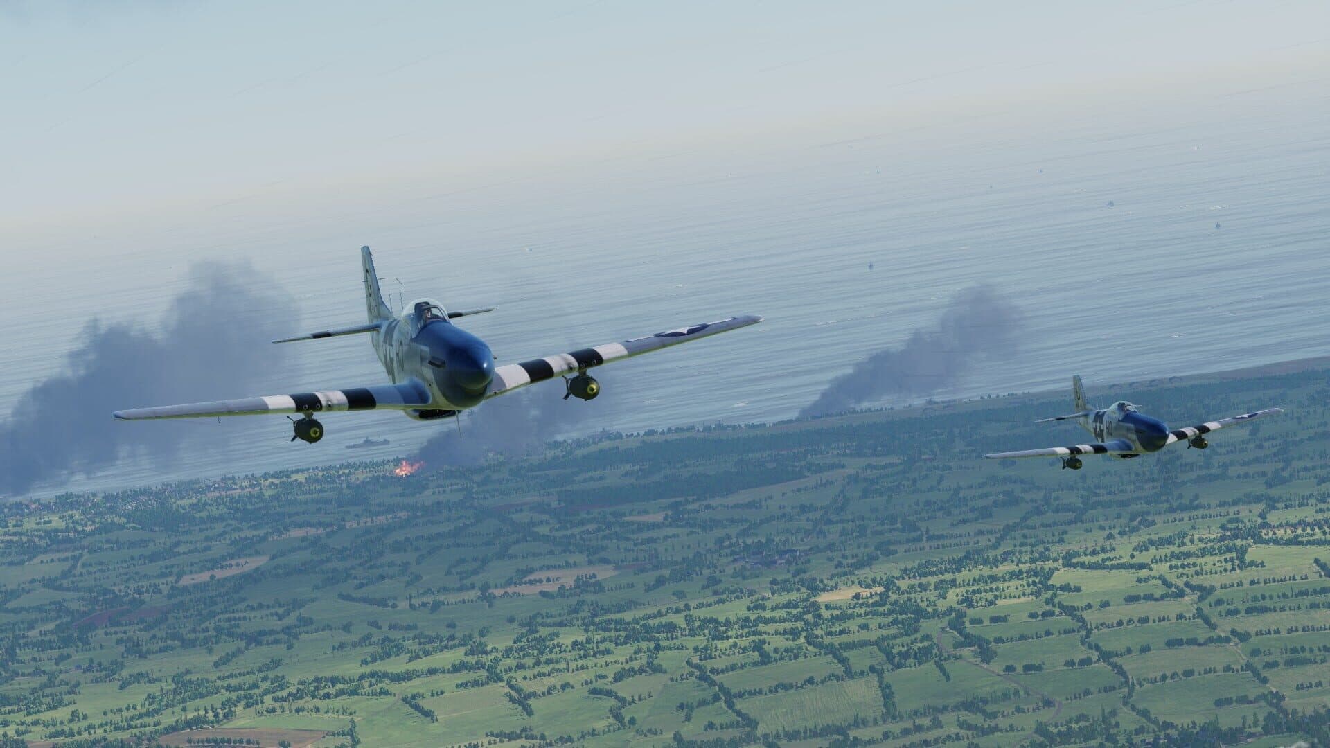 DCS World: P-51D Mustang Blue Nosed Bastards of Bodney Campaign screenshot 13