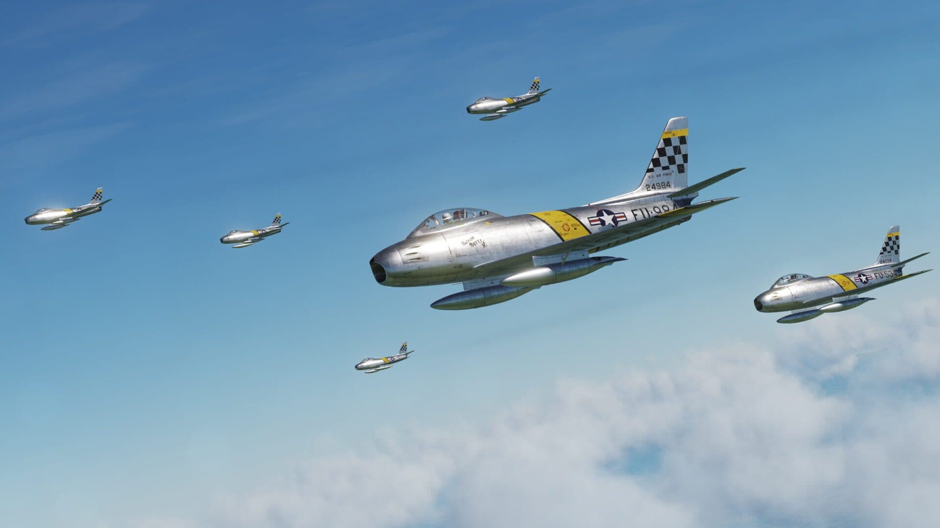 DCS World: F-86F Sabre Hunters Over the Yalu Campaign screenshot 1